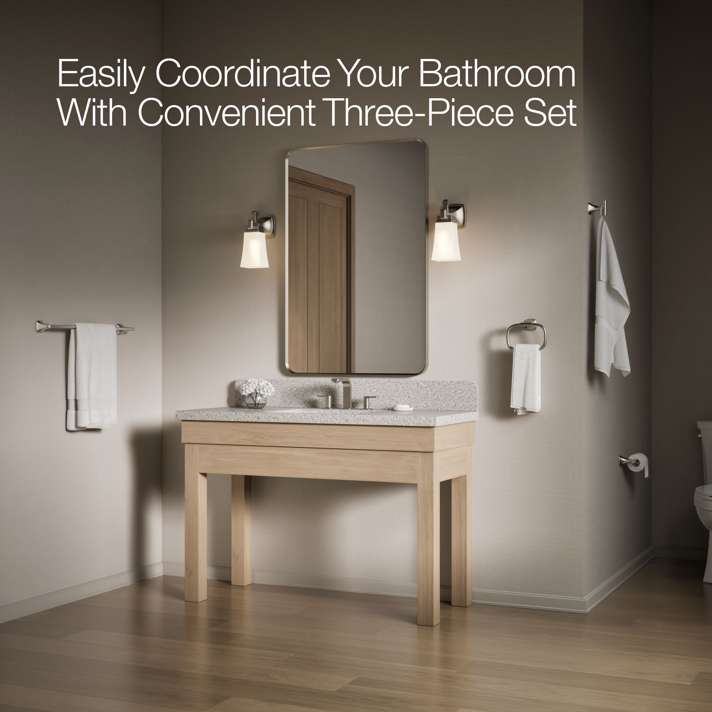 KOHLER REC28014-BN Decorative-Bath-Hardware-Kits - View #5