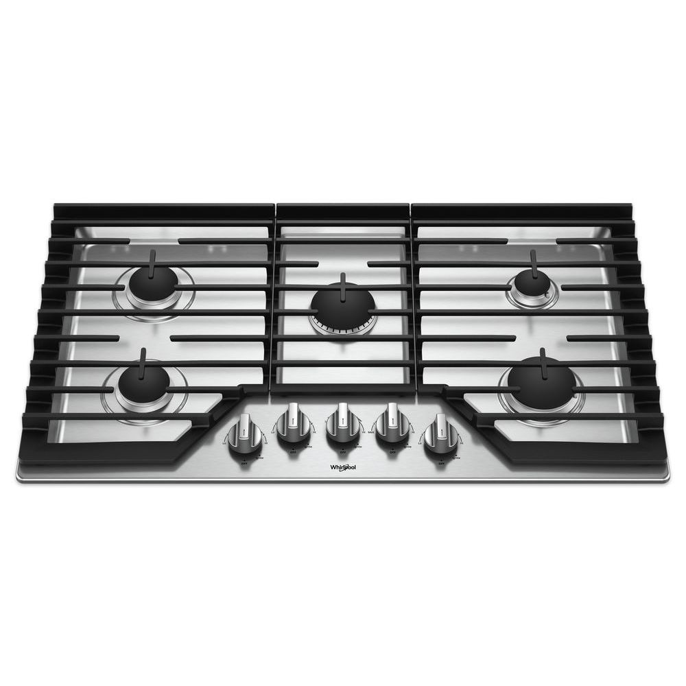 Five burner table top/cabinet Gas cooker is available for pickup  Description: Thick casted iron pot carriers Industrial Burner for swift…