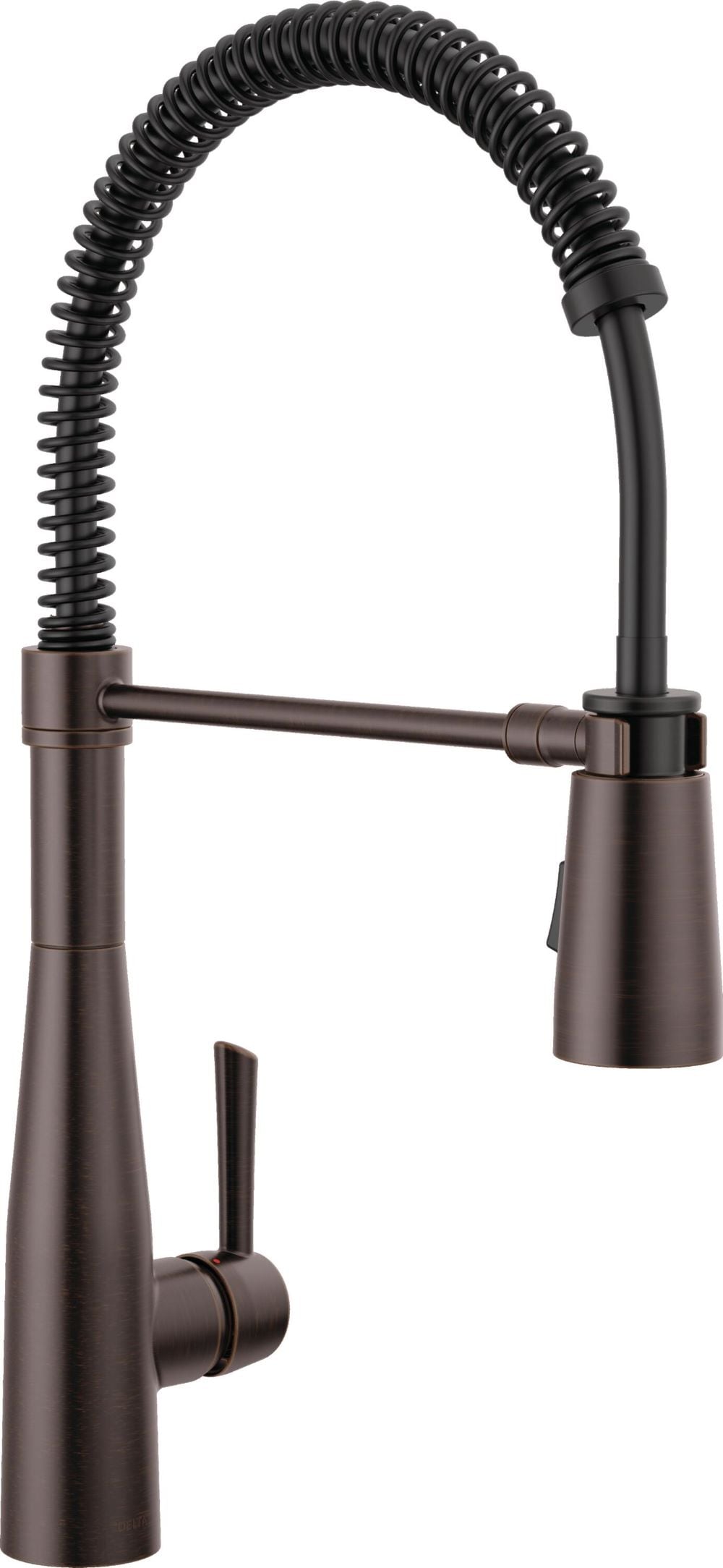 Delta 9613-RB-DST Essa Venetian Bronze Single Handle Deck-mount Pull-down Kitchen Faucet with Sprayer ( Deck Plate Included )