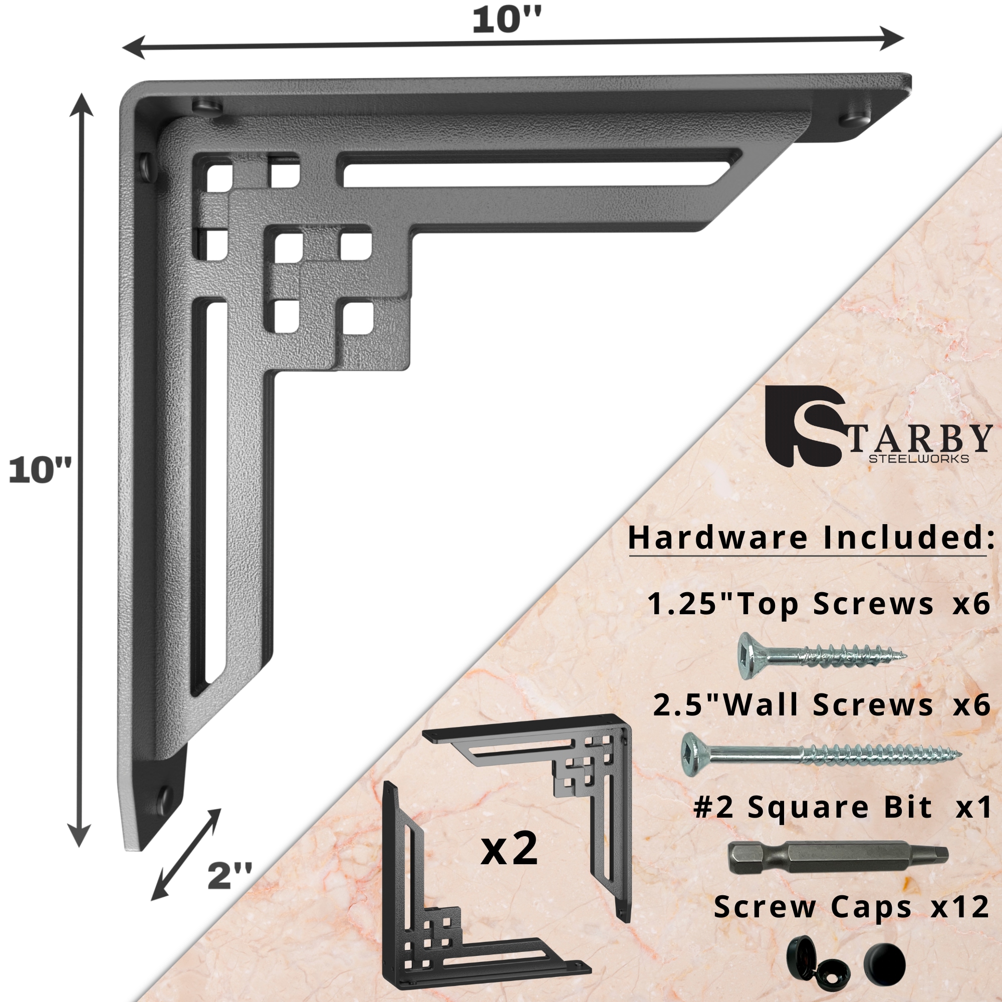 STARBY SB-ROCKVILLE-10 Shelving-Hardware - View #3
