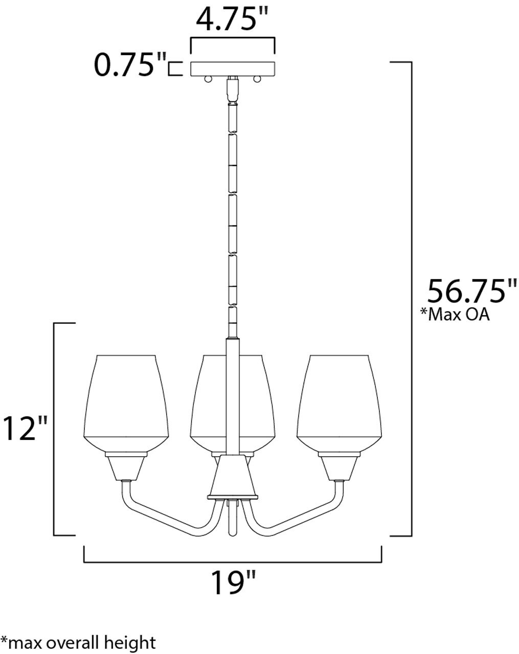 Maxim Lighting 26124CLBKSN b090015 - View #5