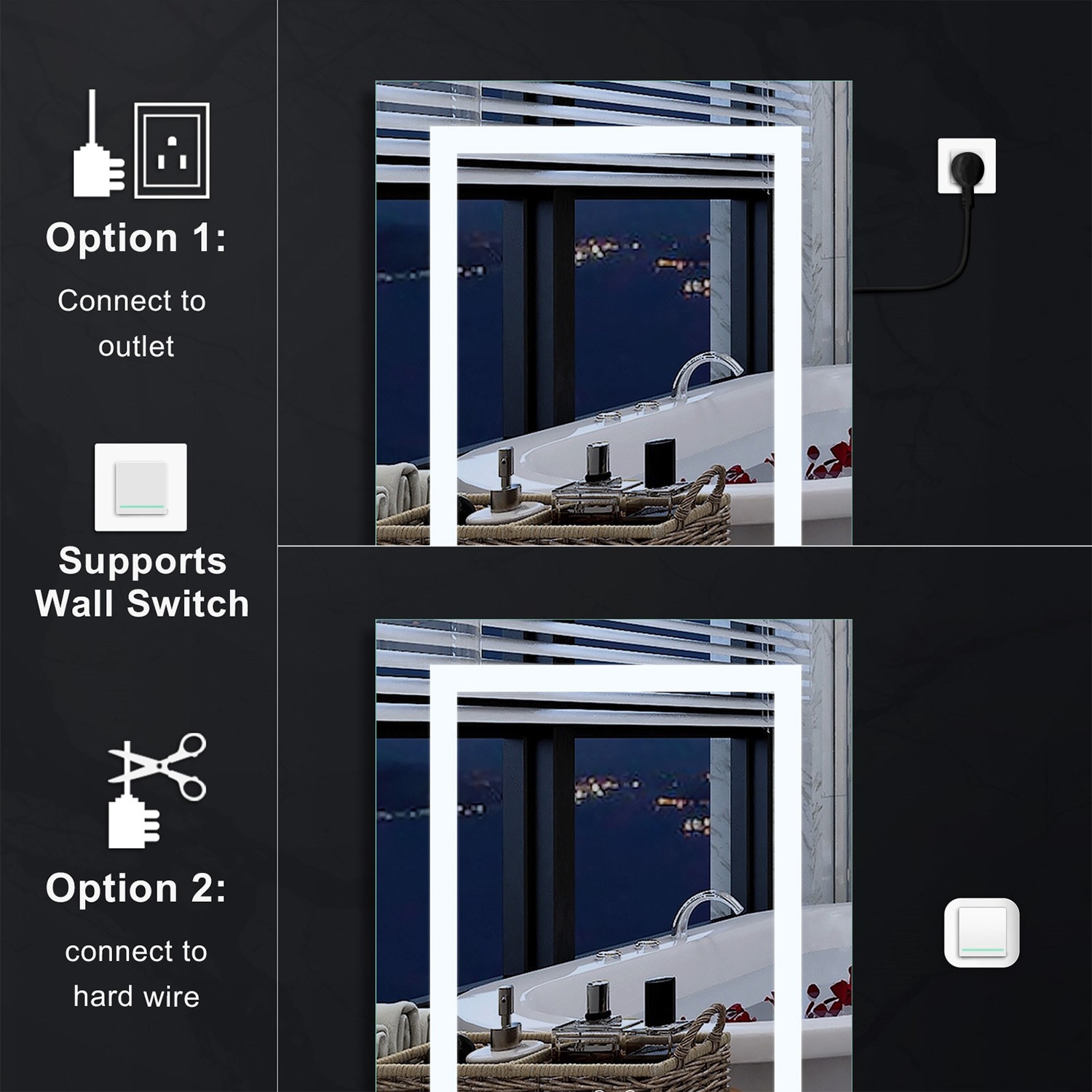 Forclover MEAL-NI2430L Bathroom-Medicine-Cabinets - View #10