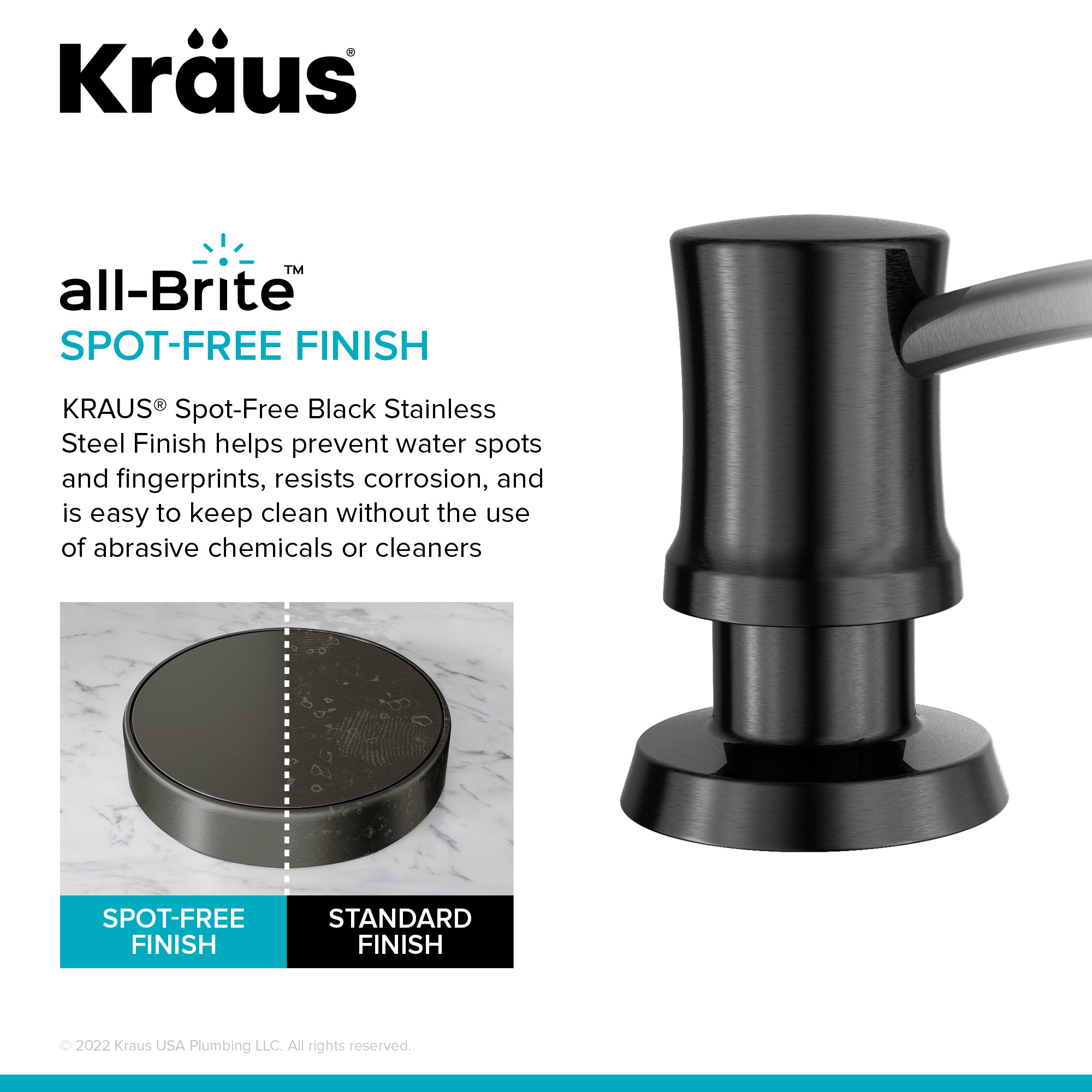 Kraus KSD-54SFSB Soap-Lotion-Dispensers - View #9