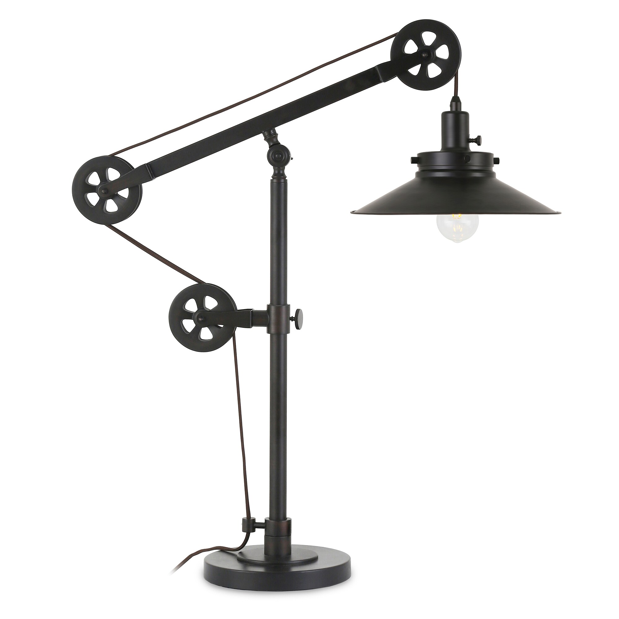 Metal Shade In The Table Lamps, How To Put A Table Lamp Together