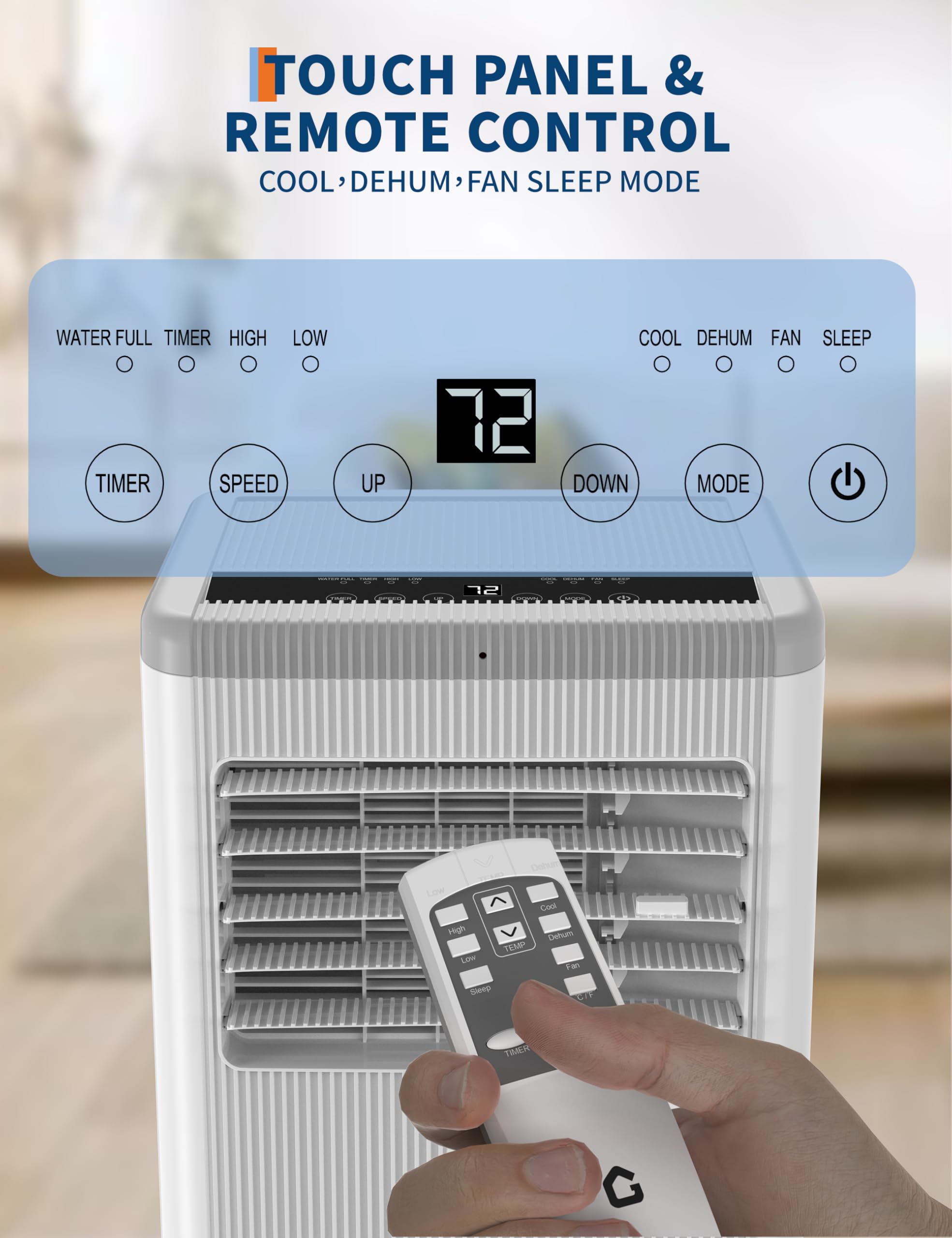Garvee YXY-LO-PHO-0XUISLLS Portable-Air-Conditioners - View #6