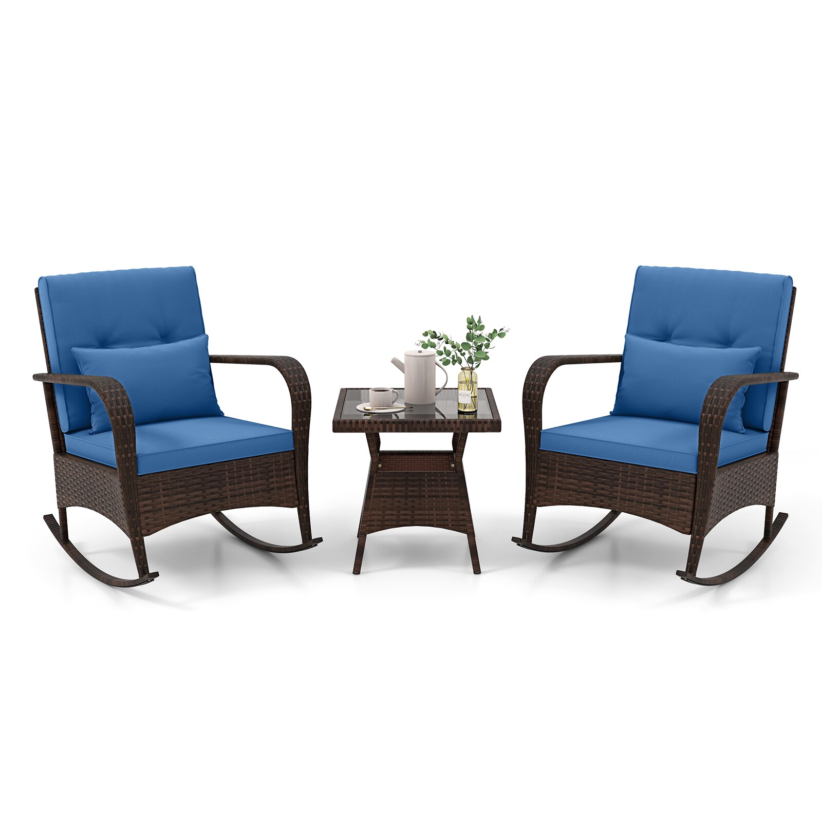 Slickblue D-CO-YN98617WH Patio-Conversation-Sets - View #3