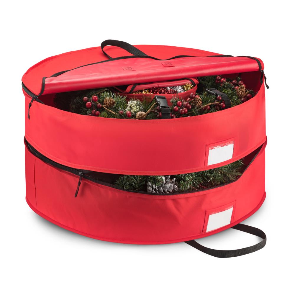 OSTO OGC-131-R 30-in x 16-in Polyester Wreath Storage Container