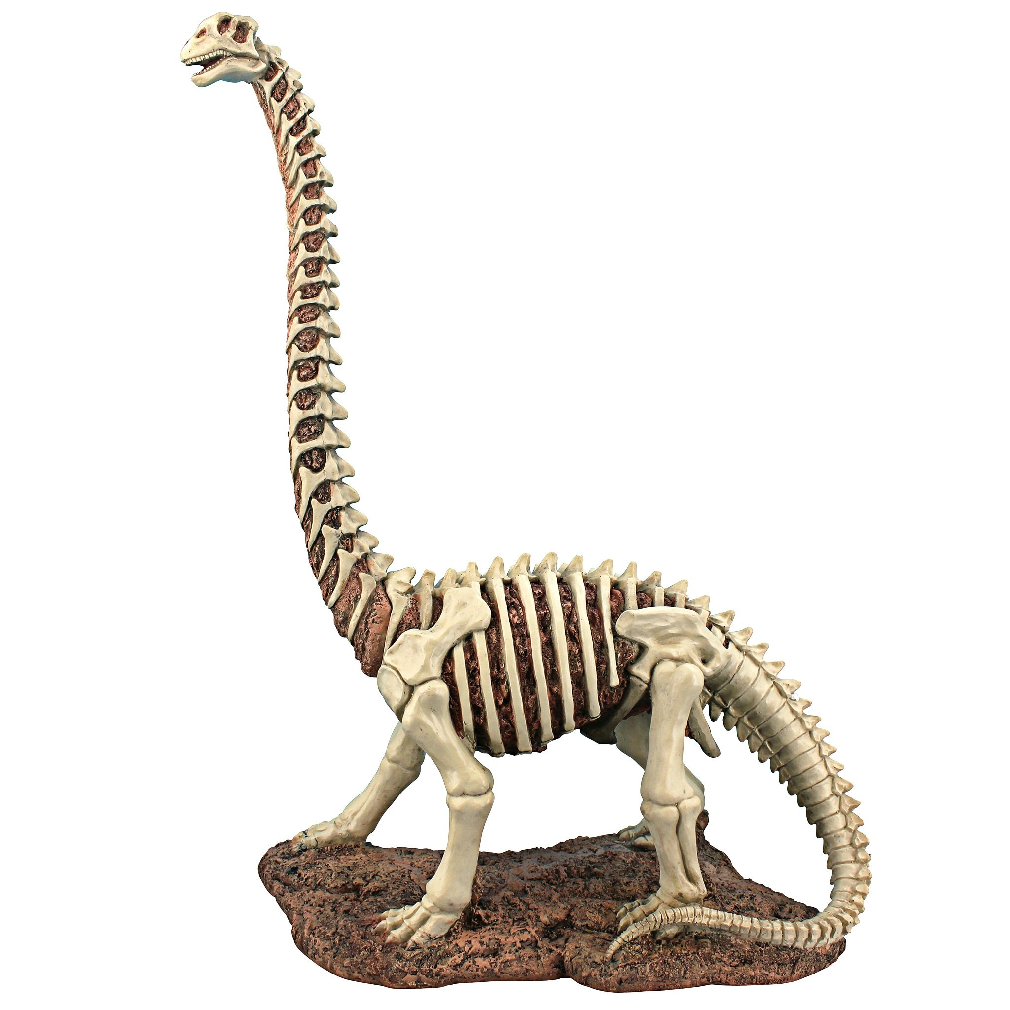 Design Toscano 25-in H x 17-in W Off-white Dinosaur Garden Statue in ...