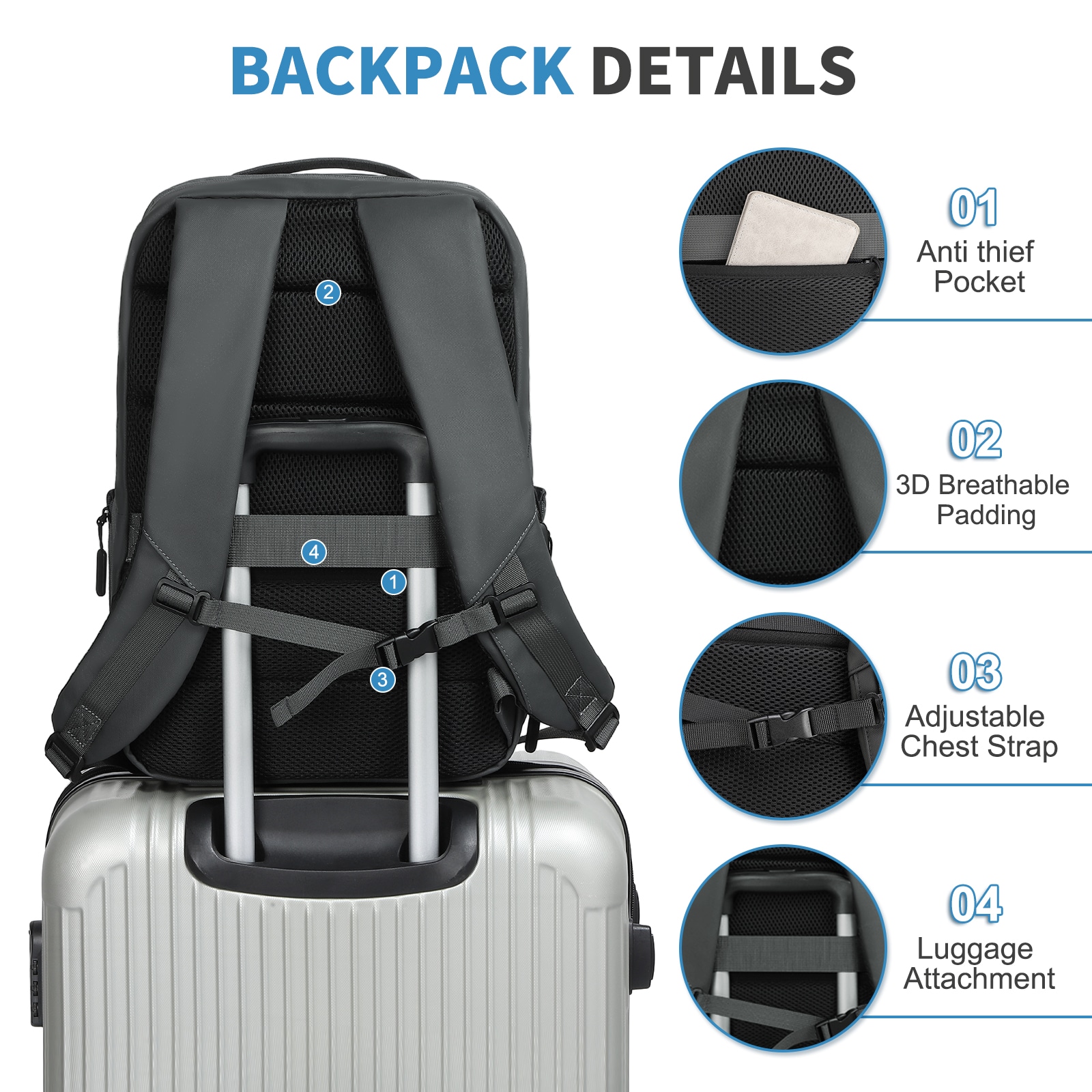 Unique Bargains S26011900UX4872 Bags-And-Backpacks - View #6