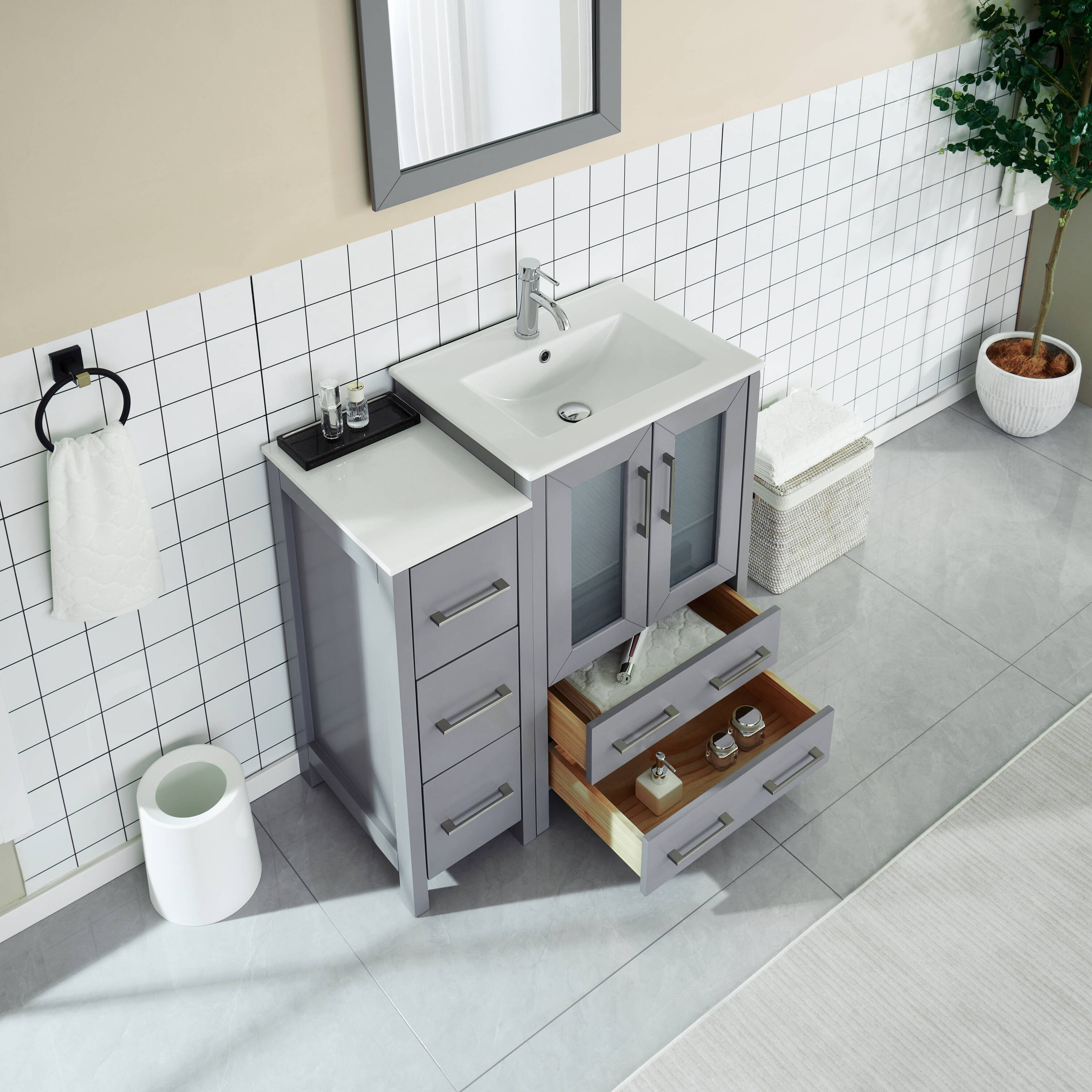 Vanity Art VA3024-36G Bath-Vanity-Combo - View #4