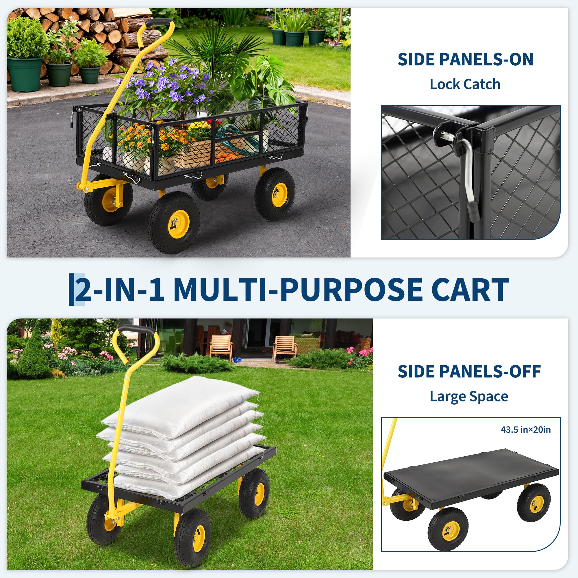 IdealHouse C85-HG0W-3QHGG0I3 Yard-Carts - View #5