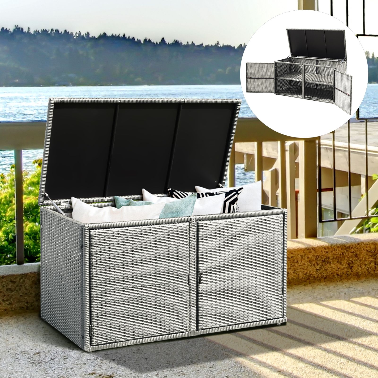 Slickblue D-CO-RG26826WH Deck-Boxes - View #5