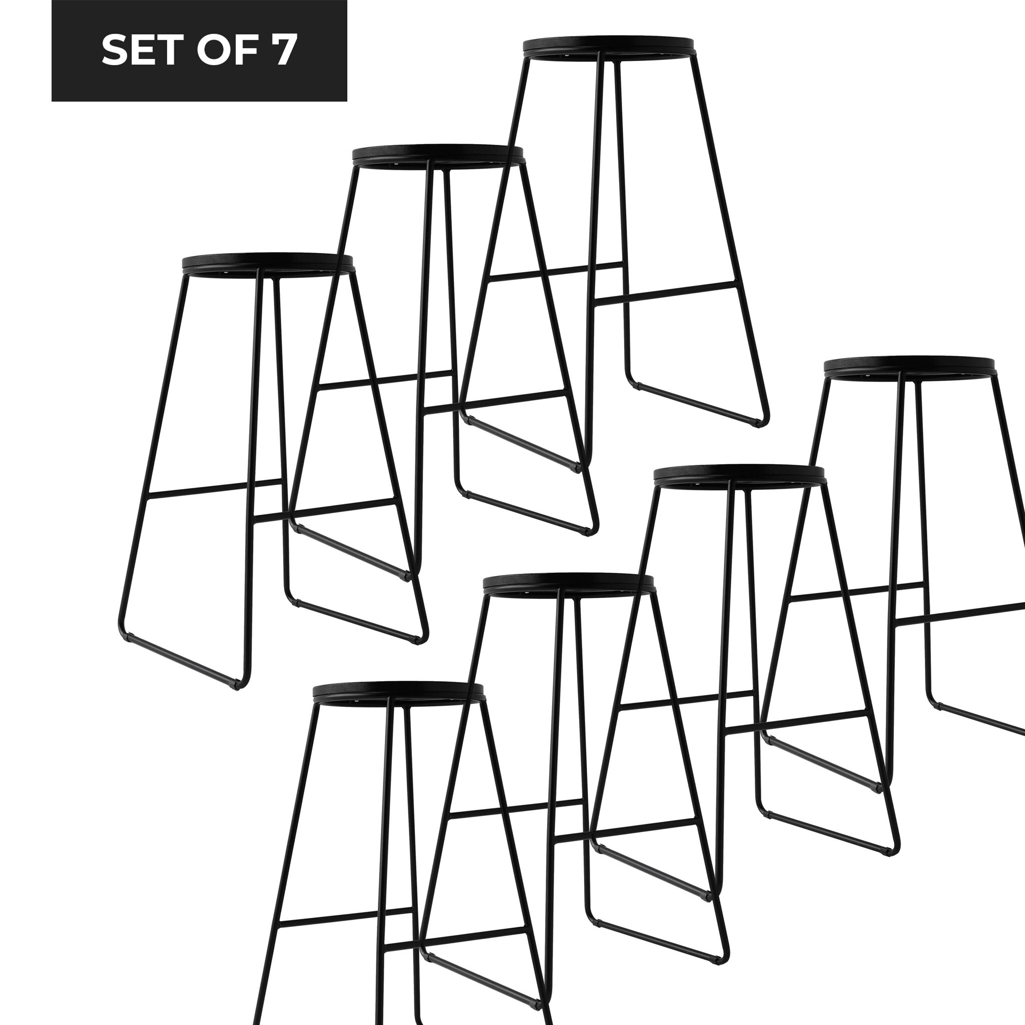  KJC107-BLACK stools - View #6