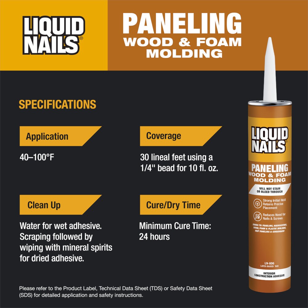 LIQUID NAILS LN-606 24PK Construction-Adhesive - View #5