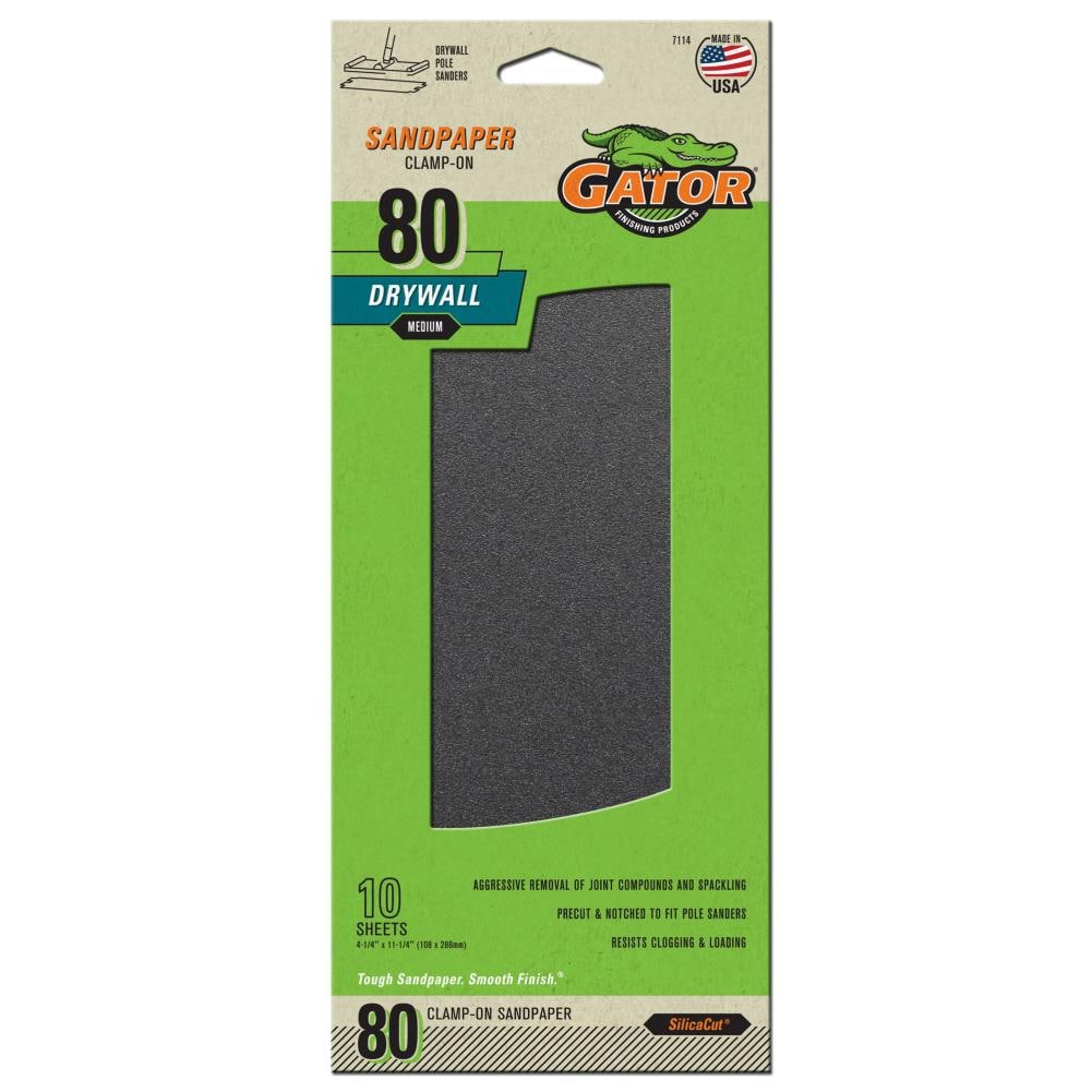 BLACK & DECKER Multi-grade Pack Sandpaper 4-in W x 10.5-in L 5-Pack at