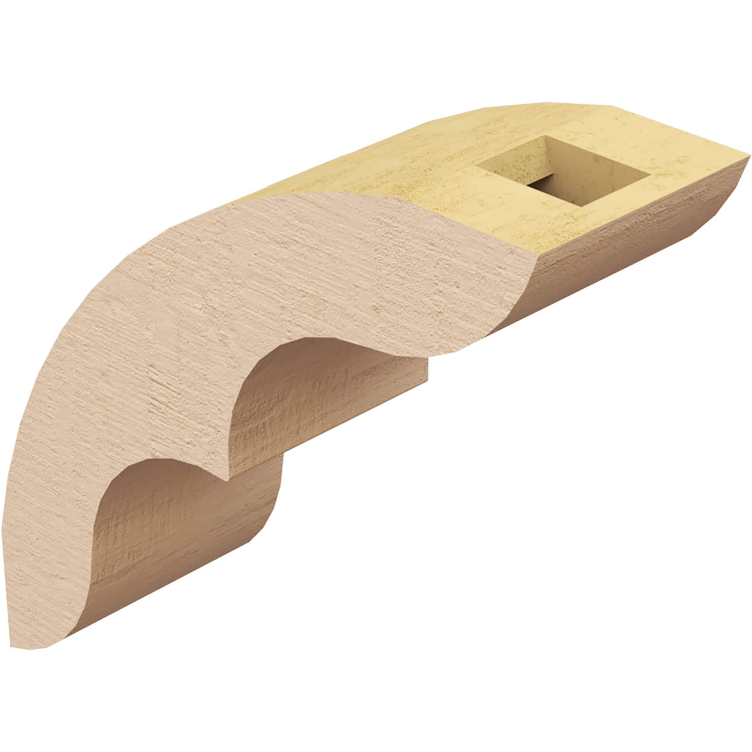 Ekena Millwork BRCUR03X08X08OZKRCPR braces - View #12