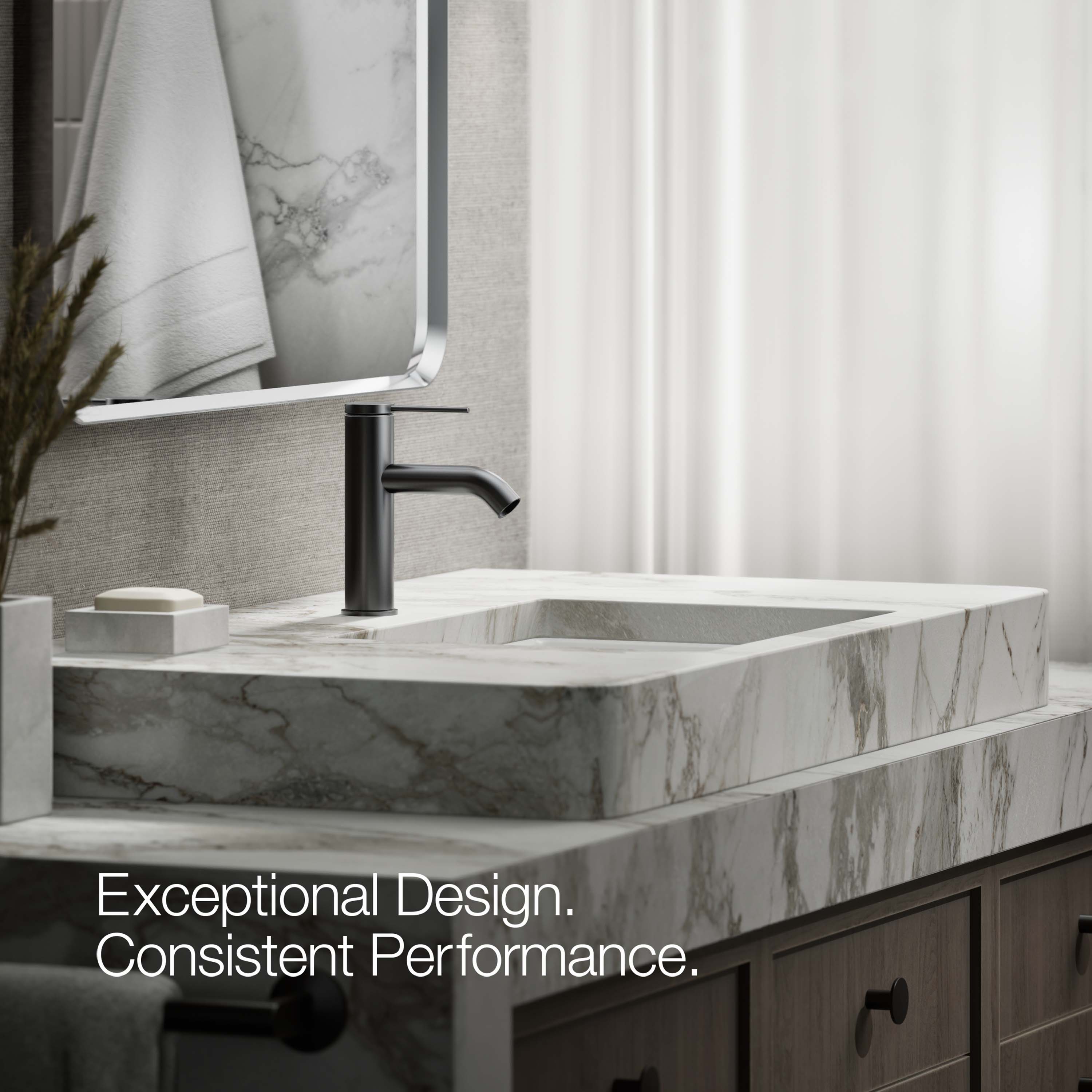 KOHLER K-77958-4A-BL Lavatory-Faucets - View #3