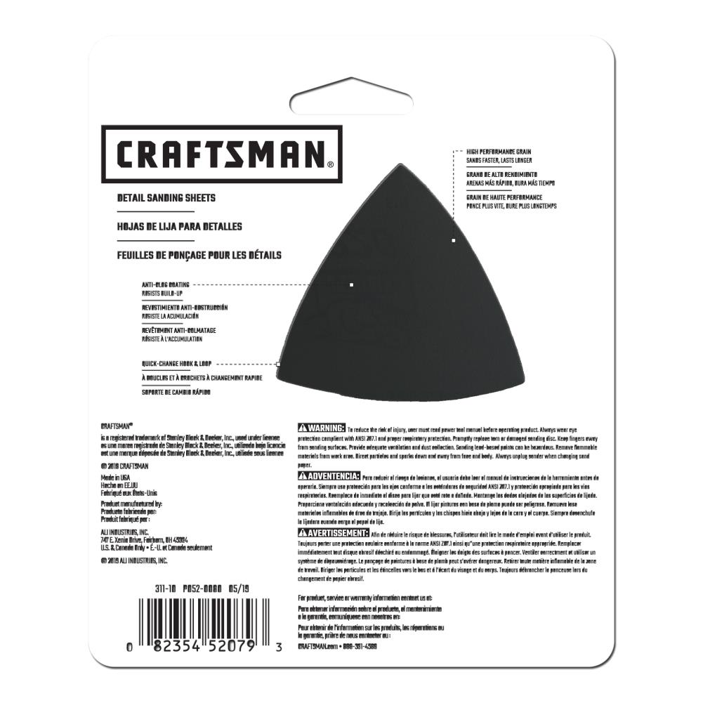 CRAFTSMAN CMXZXGA9171 Pt-Sandpaper - View #2
