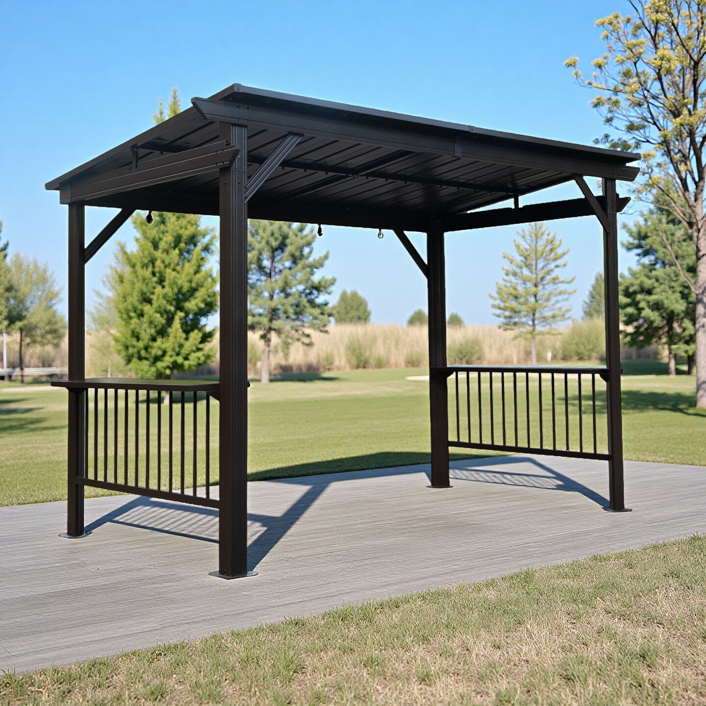 ToolCat BZ2-29-PW Wood-Resin-Gazebos - View #12