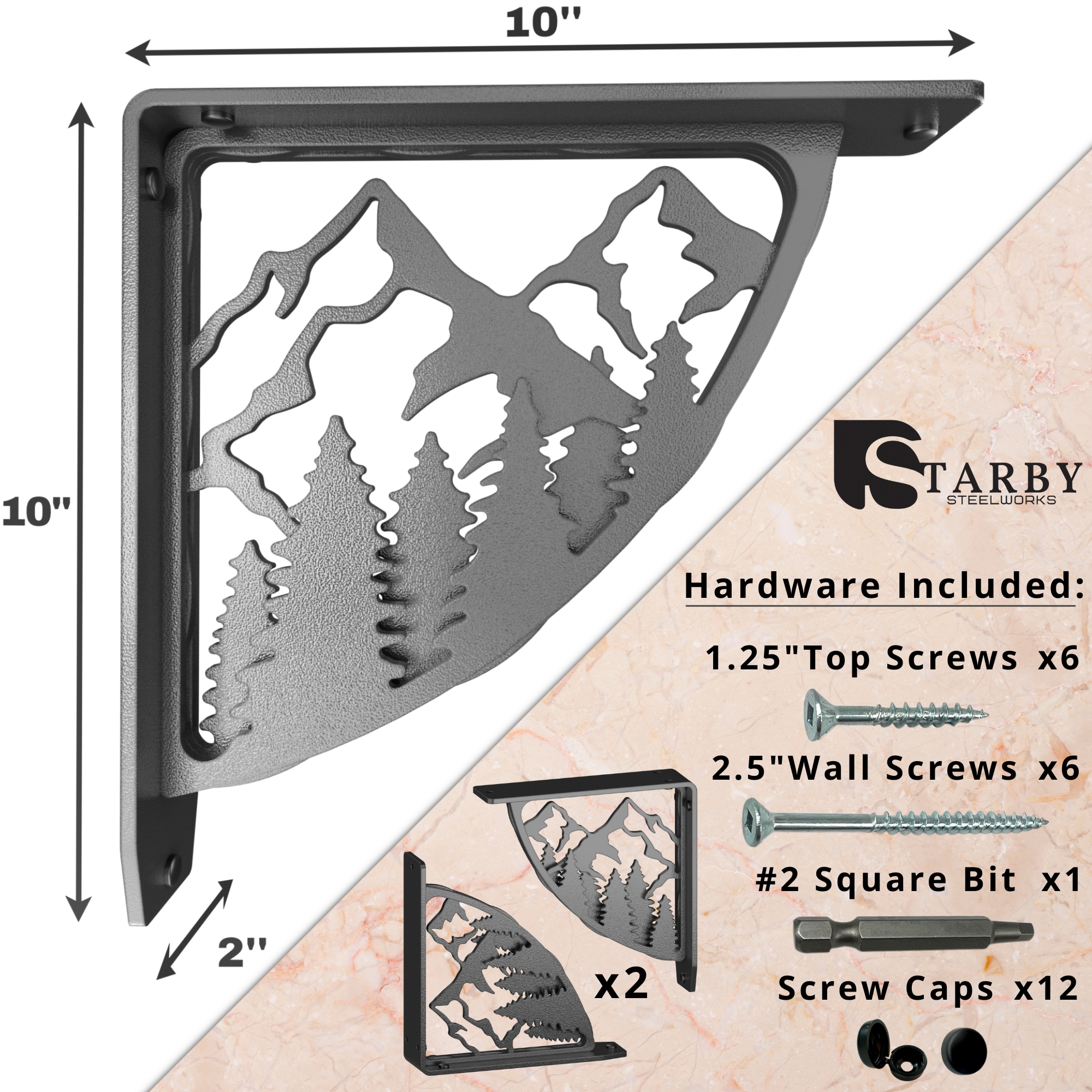 STARBY SB-BULLBAY-10 Shelving-Hardware - View #3