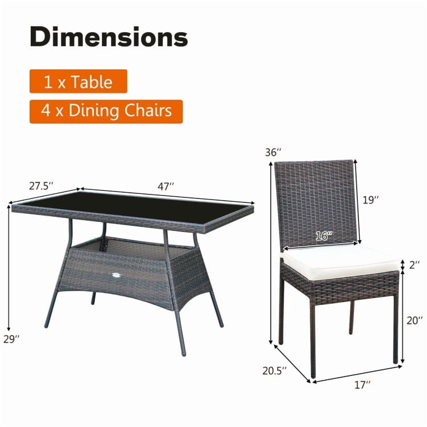 VERYKE 6268843556069 Patio-Dining-Sets - View #7