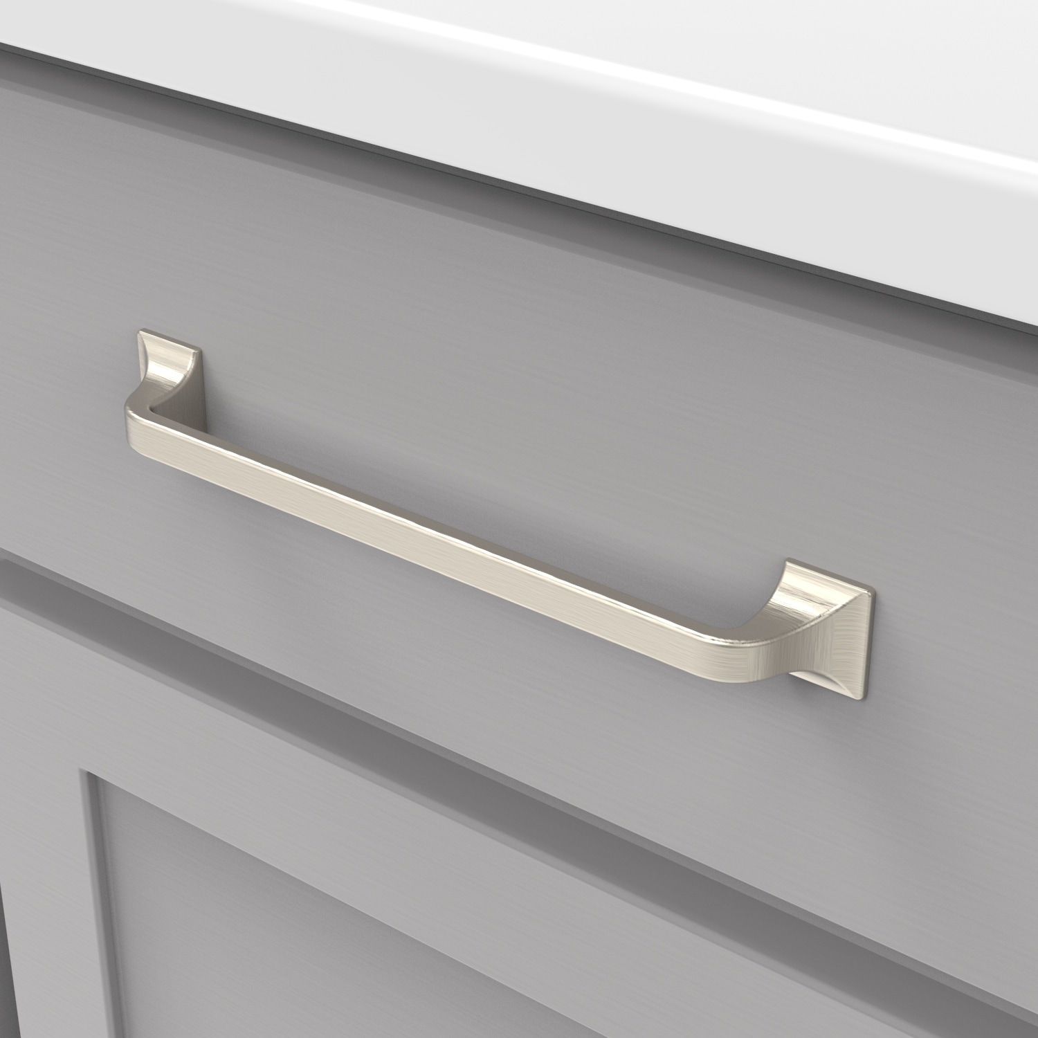 Hickory Hardware H076704-SN Cabinet-Pulls - View #3