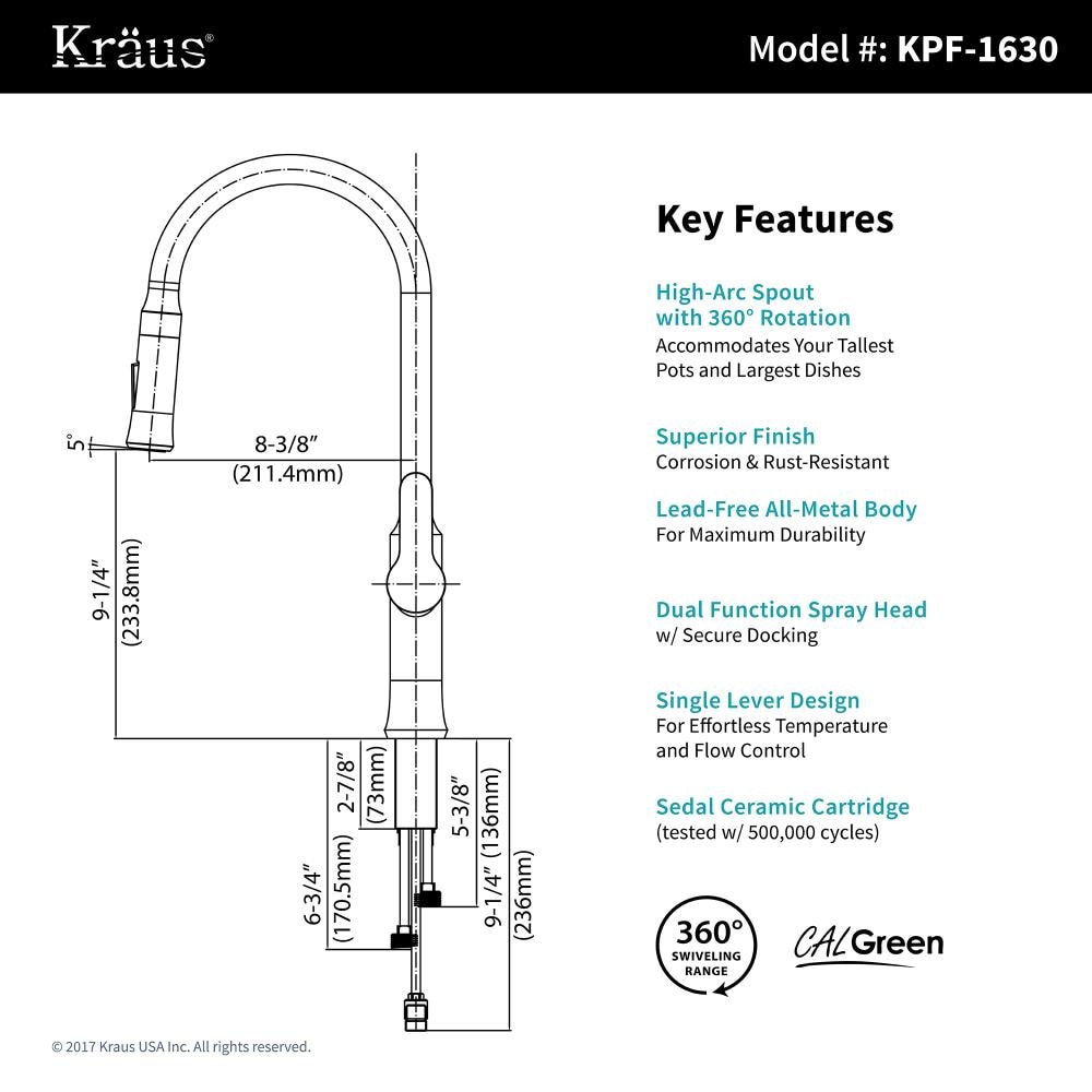Kraus KBU14E-1630-42SS Kitchen-Sinks - View #8