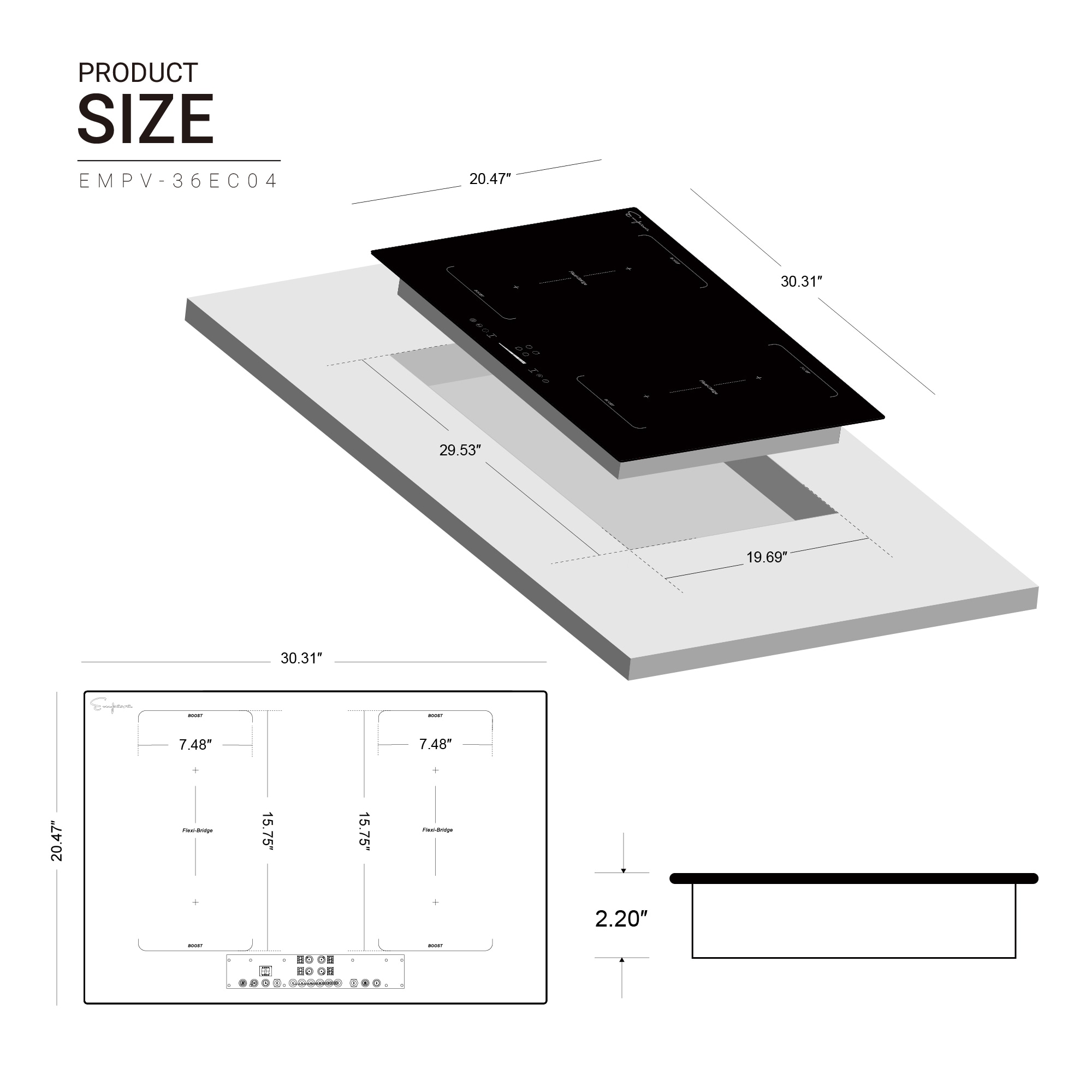 Empava EMP-30EC04 Induction-Cooktops - View #9