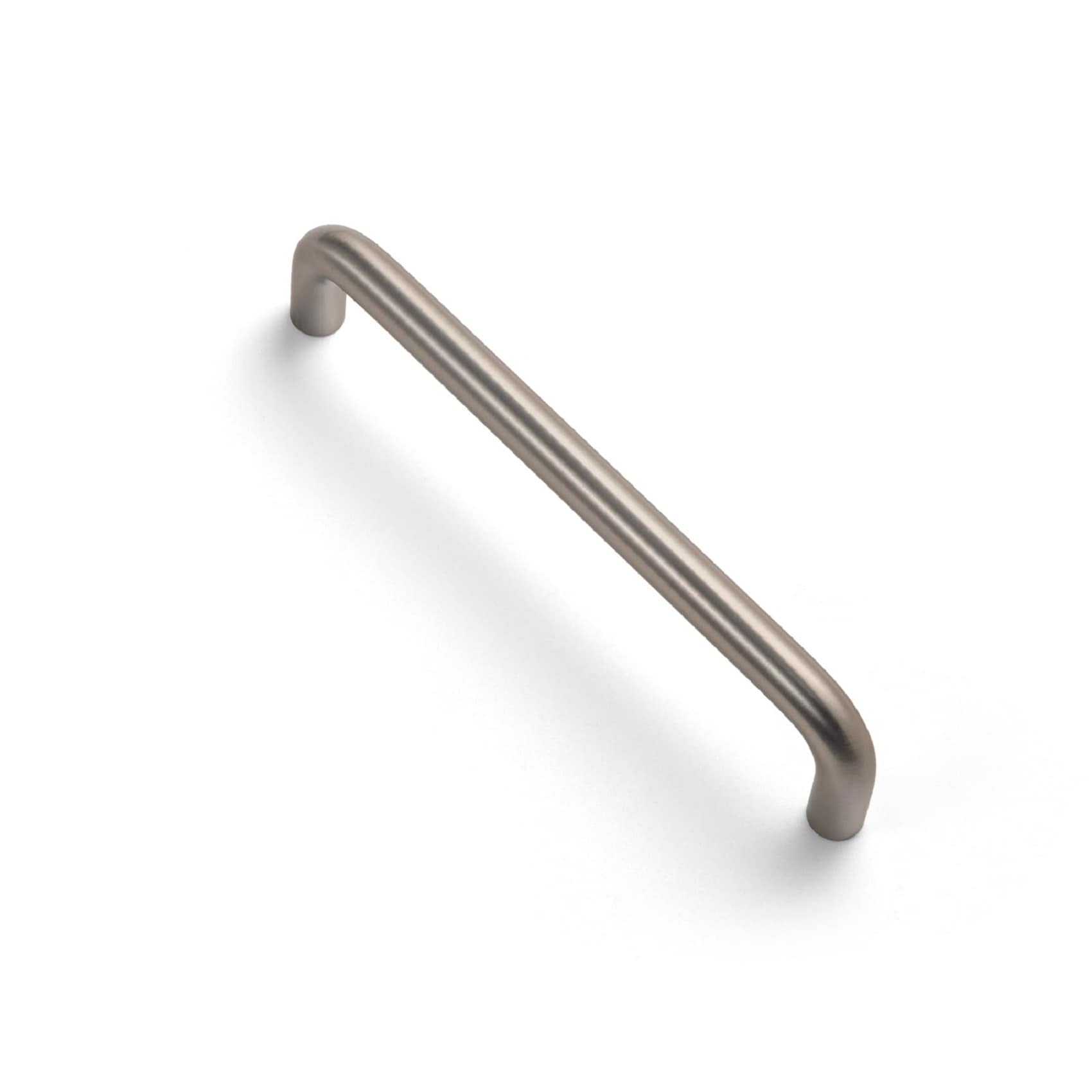 Miaokesen 7385NL-128-PLUS 5-1/16-in , 128mm Center to Center Brushed Nickel Plus Cylindrical Handle 12 -Pack