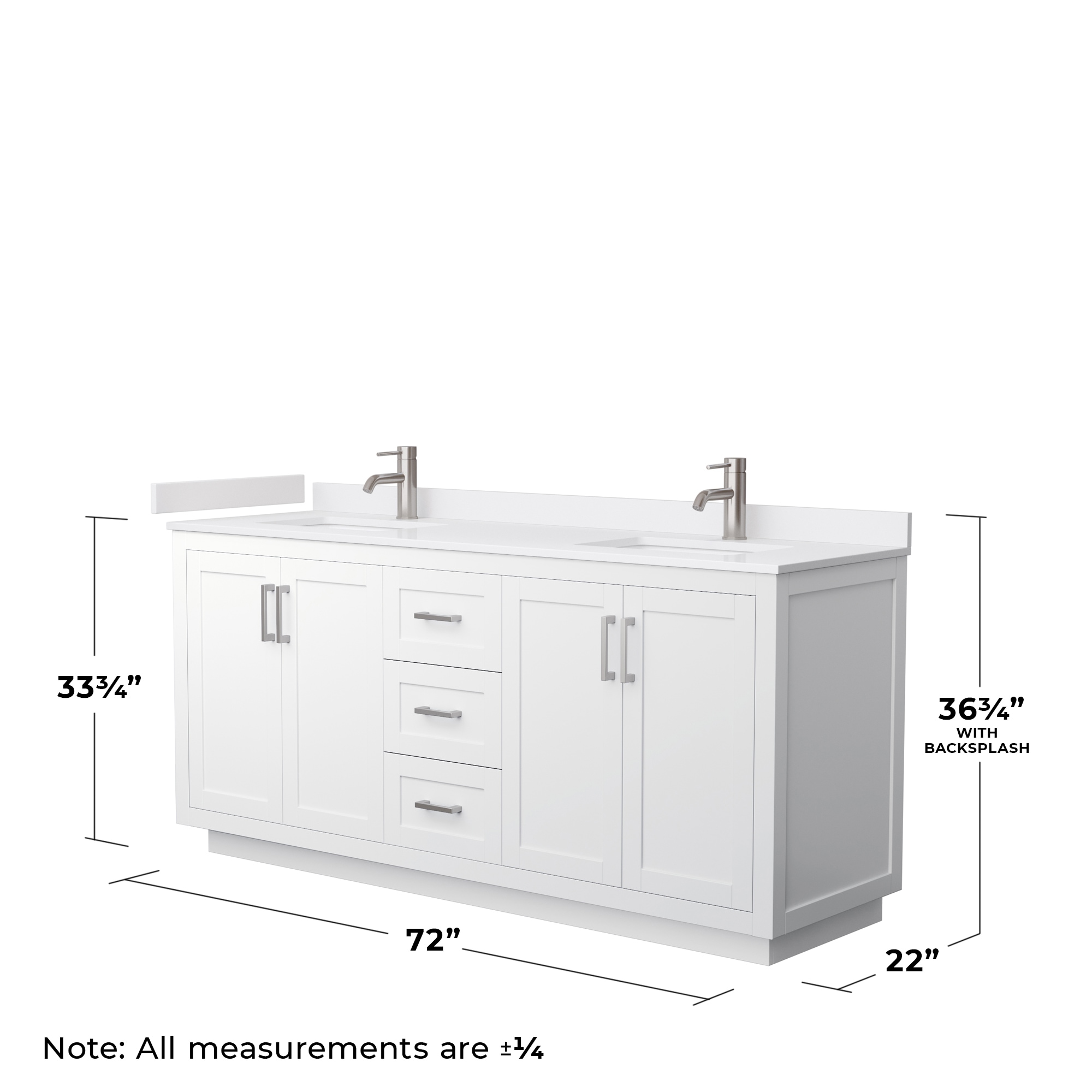 Wyndham Collection WCF292972DWHWCUNSMXX Bath-Vanity-Combo - View #5