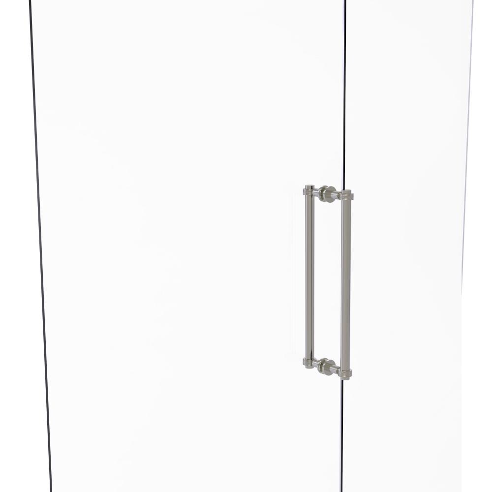 Allied Brass 404G-18BB-SN Satin nickel 18-Inches Hinged shower door Handle
