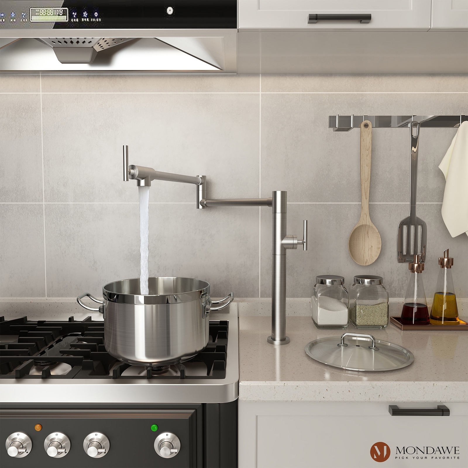 Mondawe OR-22NSES-DG Kitchen-Faucets - View #3