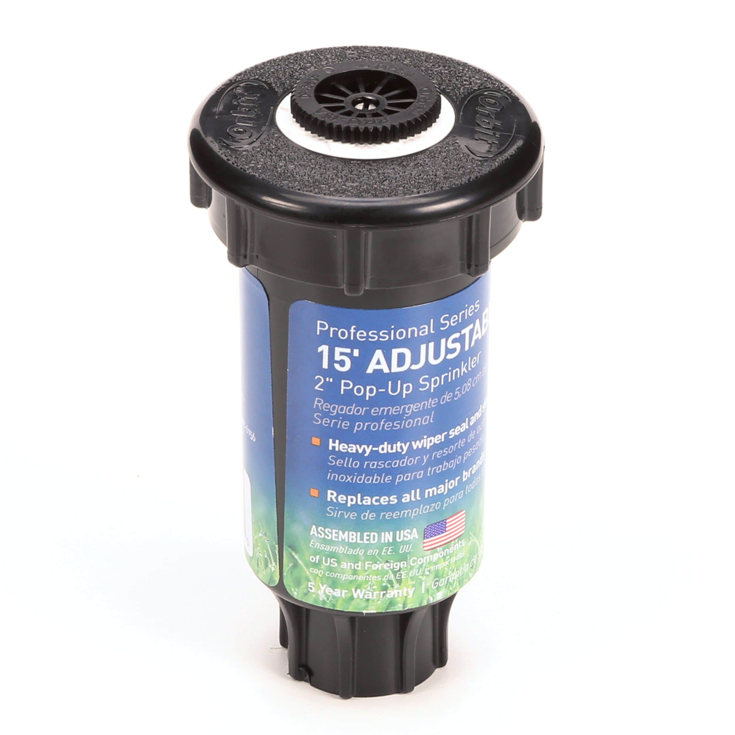 Adjustable 4 Orbit Irrigation 54116  54116L  2" Underground Sprinkler Pop-Up 