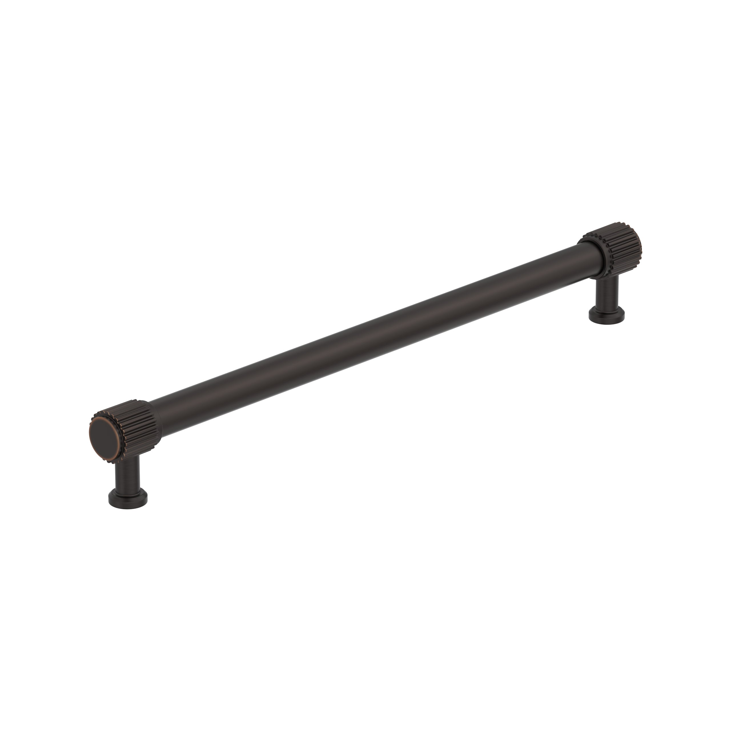 Amerock - Farewind 10-1/16-in , 256mm Center to Center Oil-Rubbed Bronze Cylindrical Bar Drawer Pull