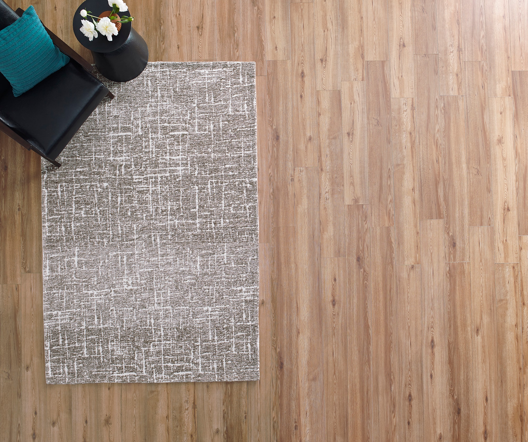 Origin 21 33058 Celestial Aura 8 x 10 (ft) Polyester Sahara Mink Rectangular Indoor Area rug