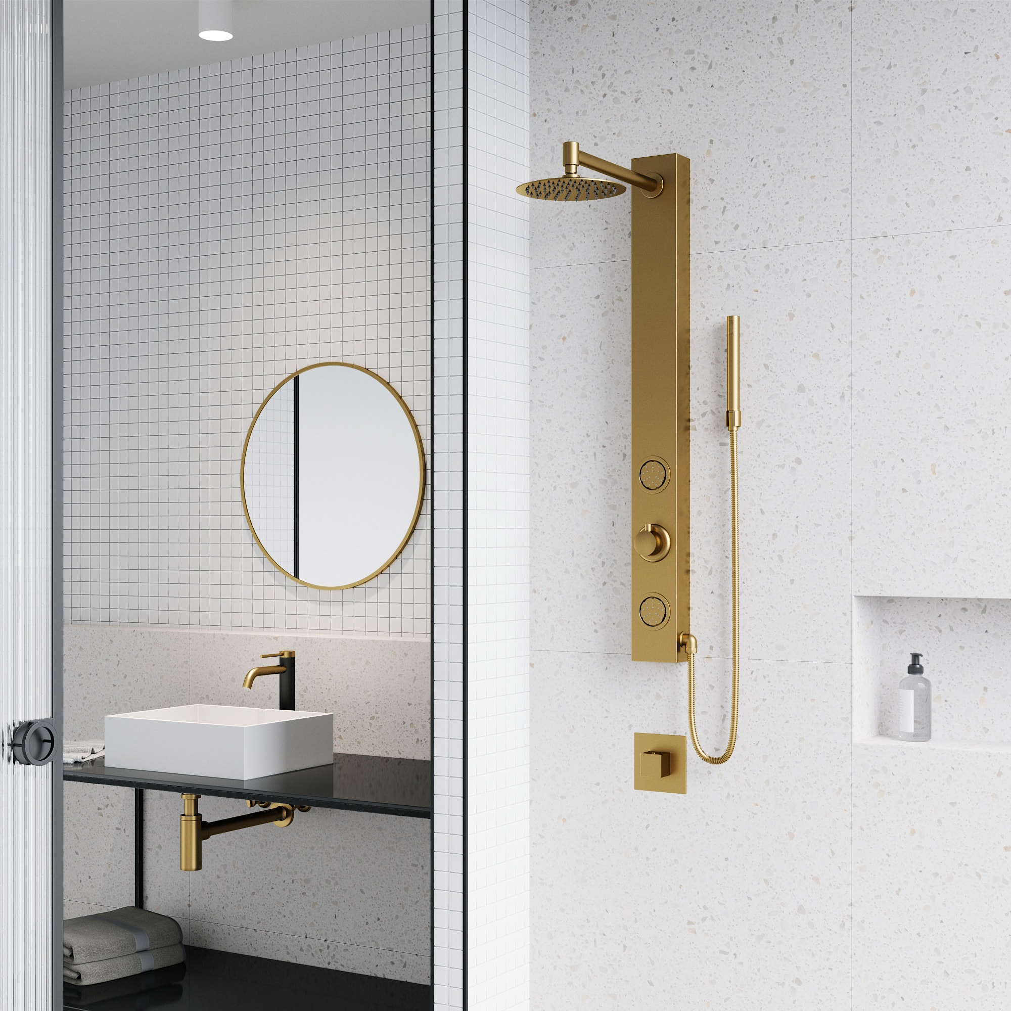 VIGO VG08016MG Fixed-Showerhead - View #2