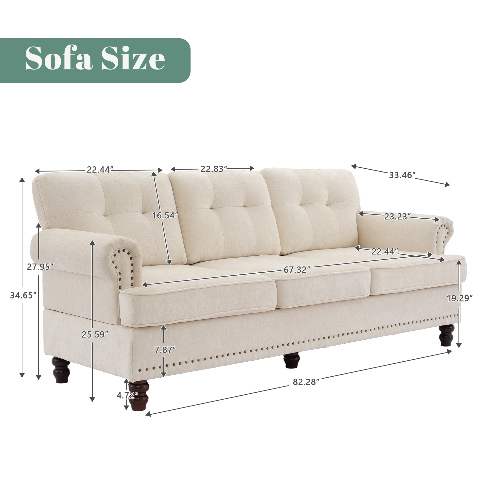 JEAREY JE-LDTJD-BE Sofas-Loveseats - View #3