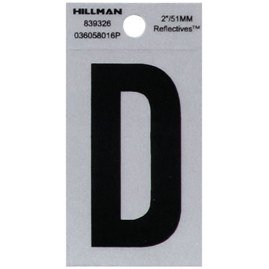 Hillman Sign Center 045899358160 Reflective