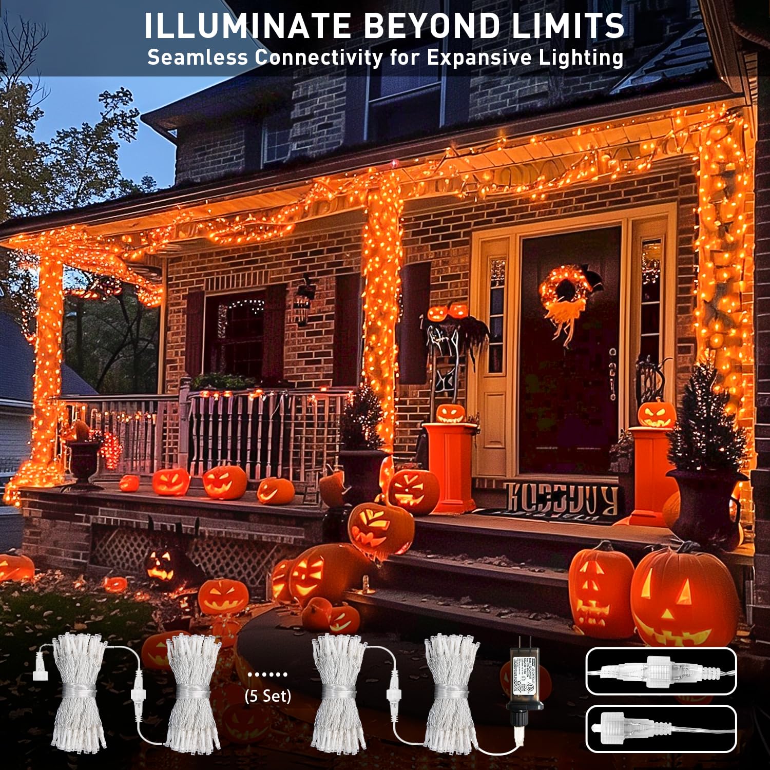 IJBUHV 678887727299 Halloween-String-Lights - View #2