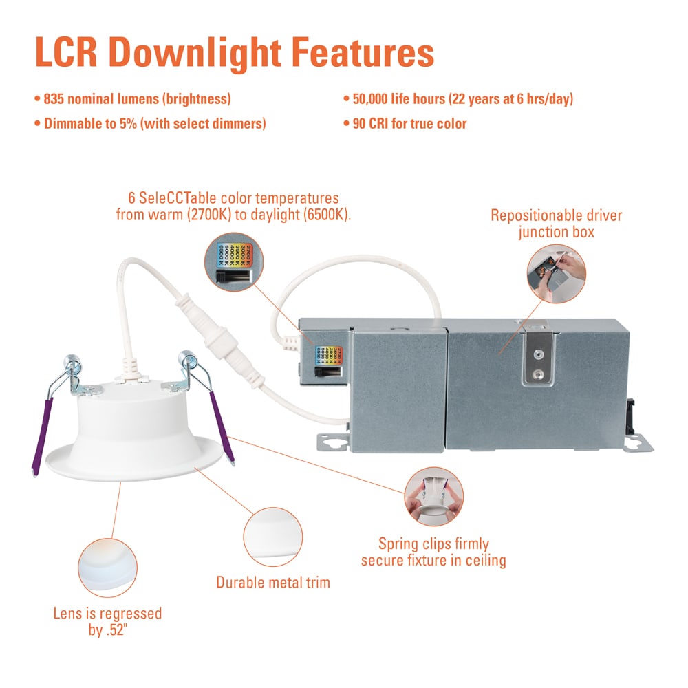 HALO LCR208RD9FSE020 Led-Retrofit-Downlight - View #4