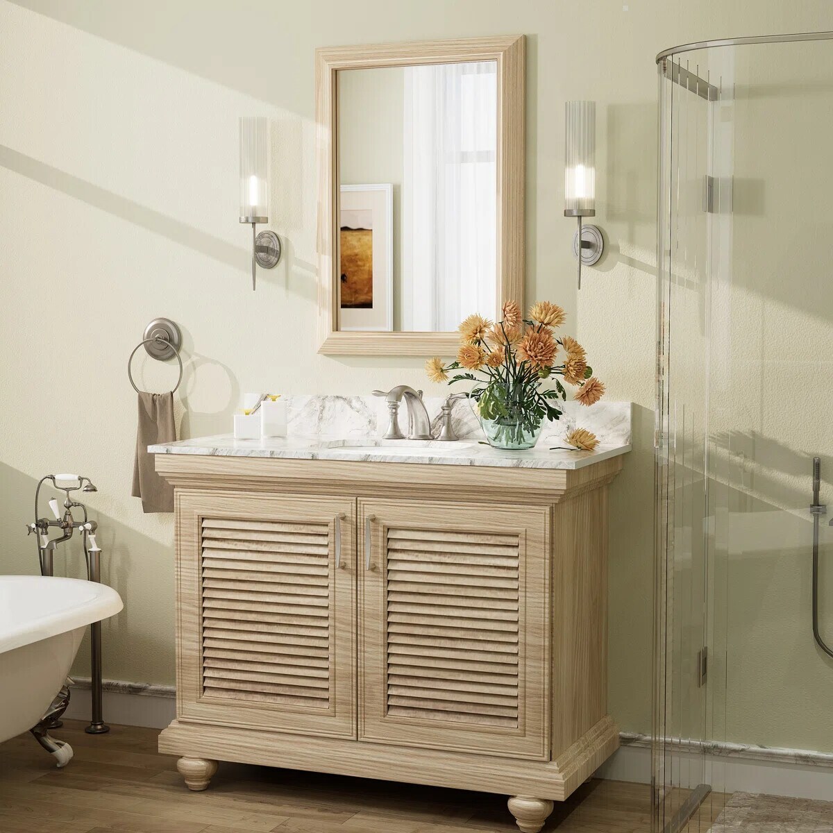 YQP YQP-D-RA5070-MQ Framed-Bath-Mirrors - View #2