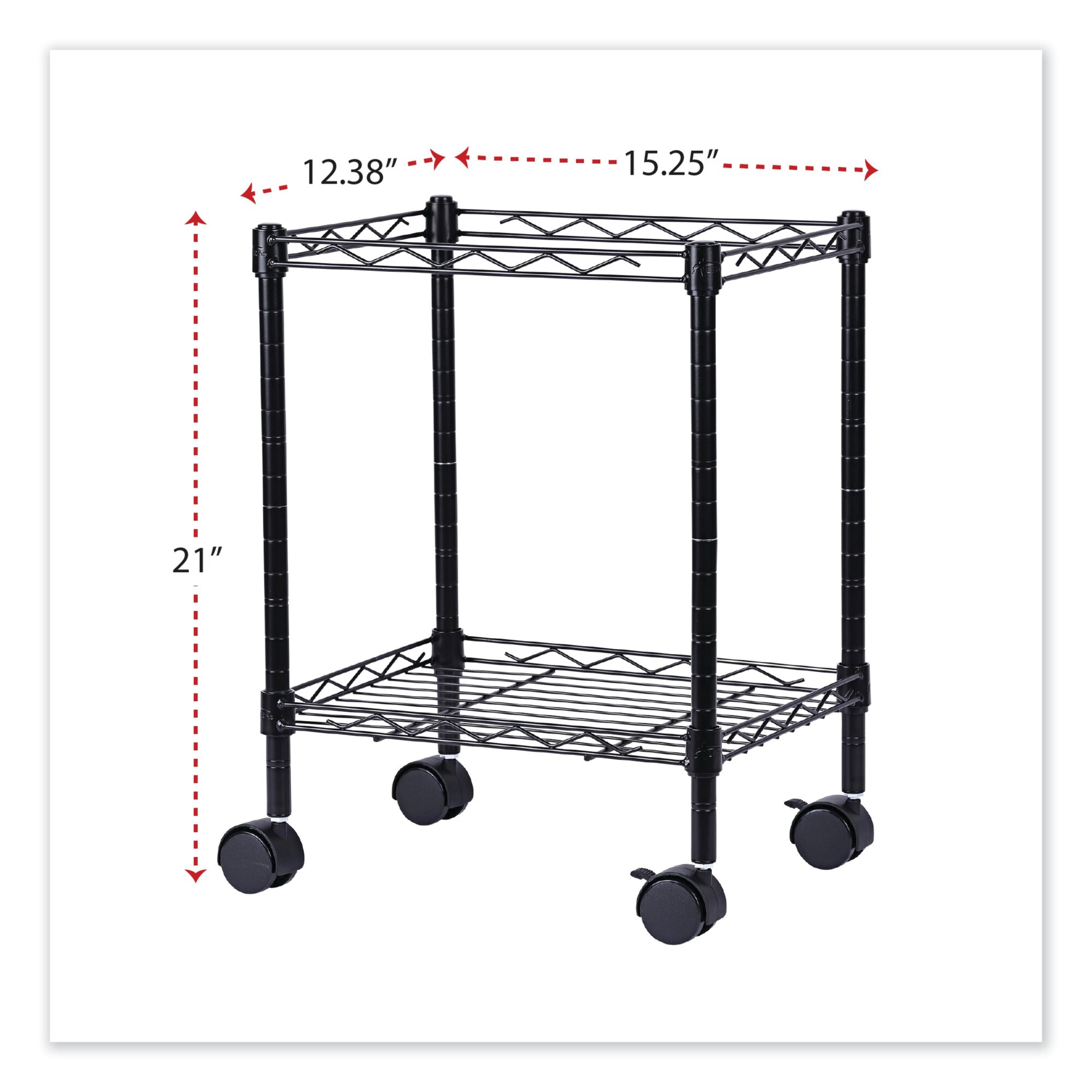 Alera ALEFW601416BL Office-Carts - View #2