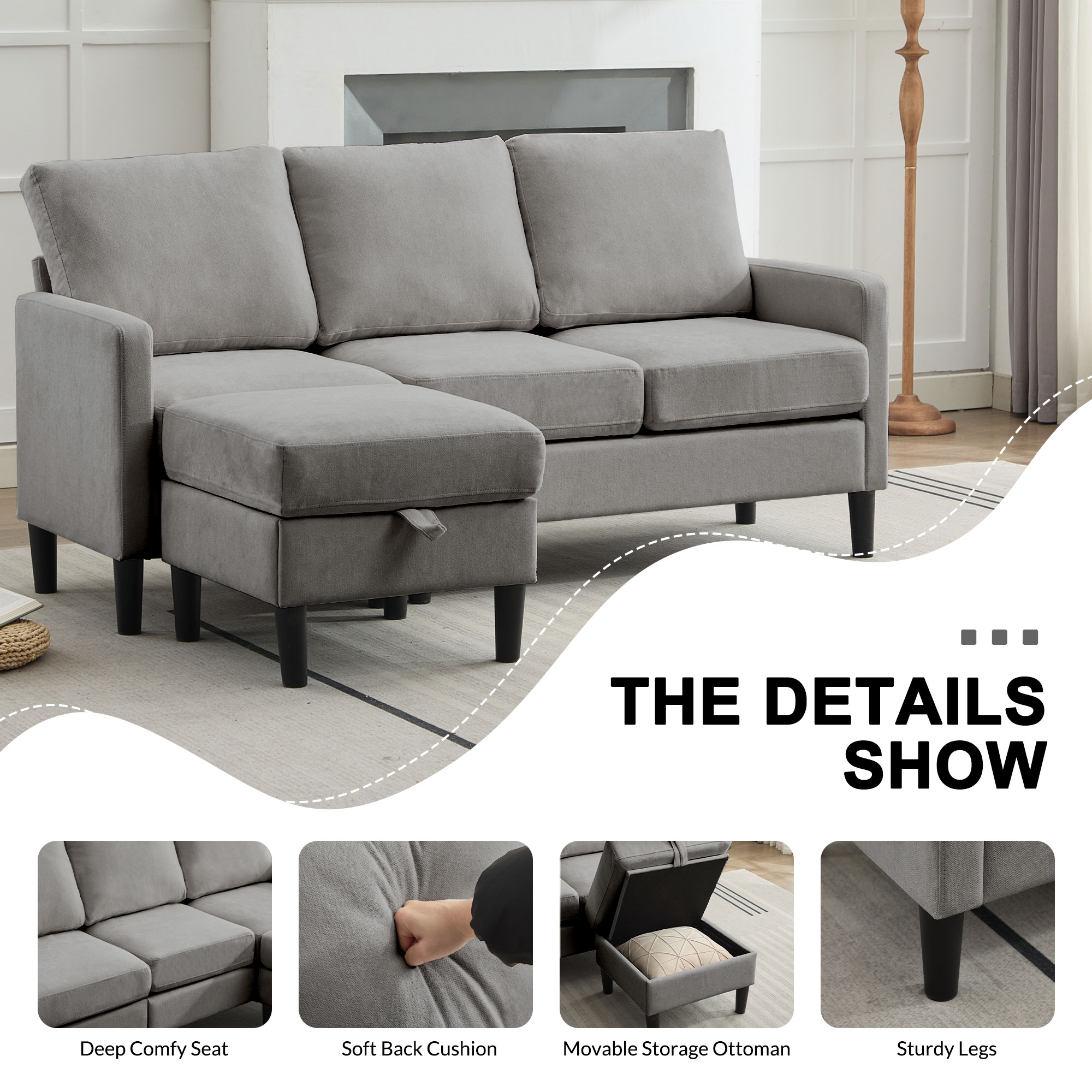 JEAREY SRJY-WL Sofas-Loveseats - View #7