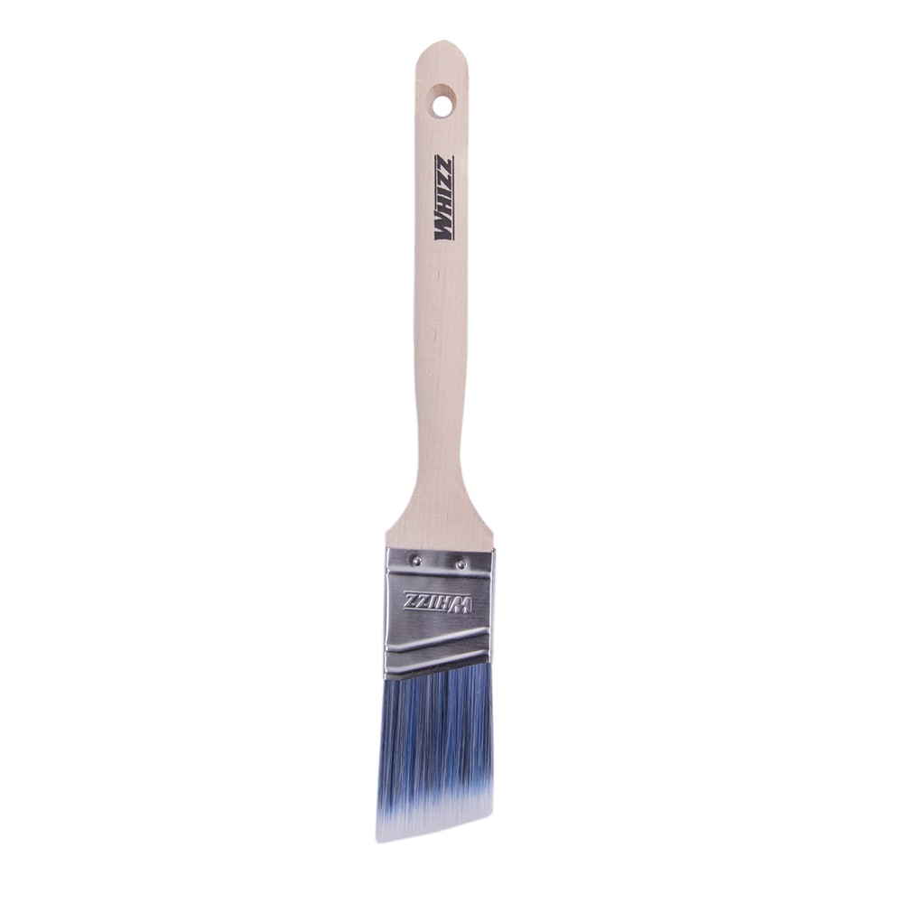 WHIZZ 2-Pack WEDGE Trim and Walls Project Pack Multiple Sizes Reusable  Polyester Angle Paint Brush (Trim/Wall Brush) in the Paint Brushes  department at