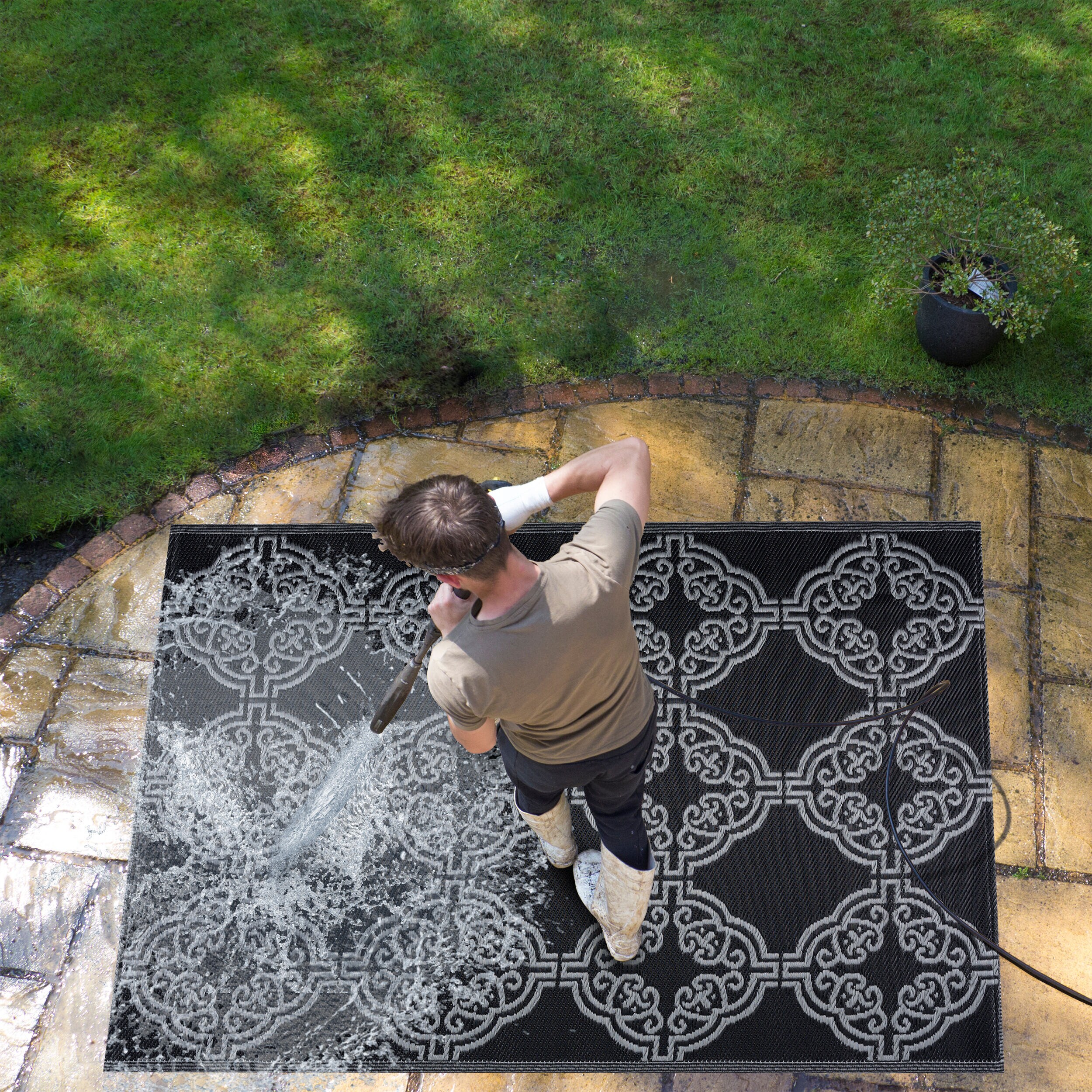 Playa Rug PLY-R-MRC-BG-6X9 rugs - View #5