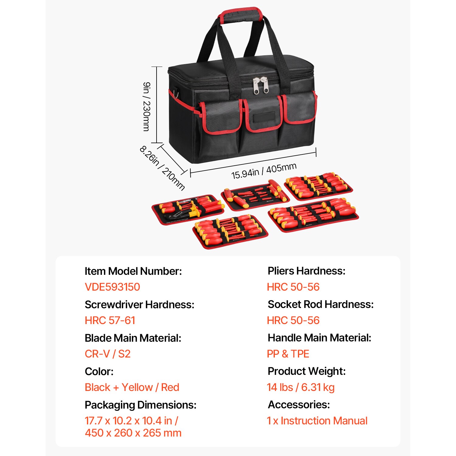 VEVOR SCJYGJTZJYGJ06636V0 Screwdrivers-Individual - View #7