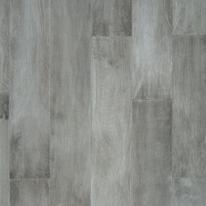 Style Selections Gray Fog Birch 5, Wide Engineered Hardwood Flooring