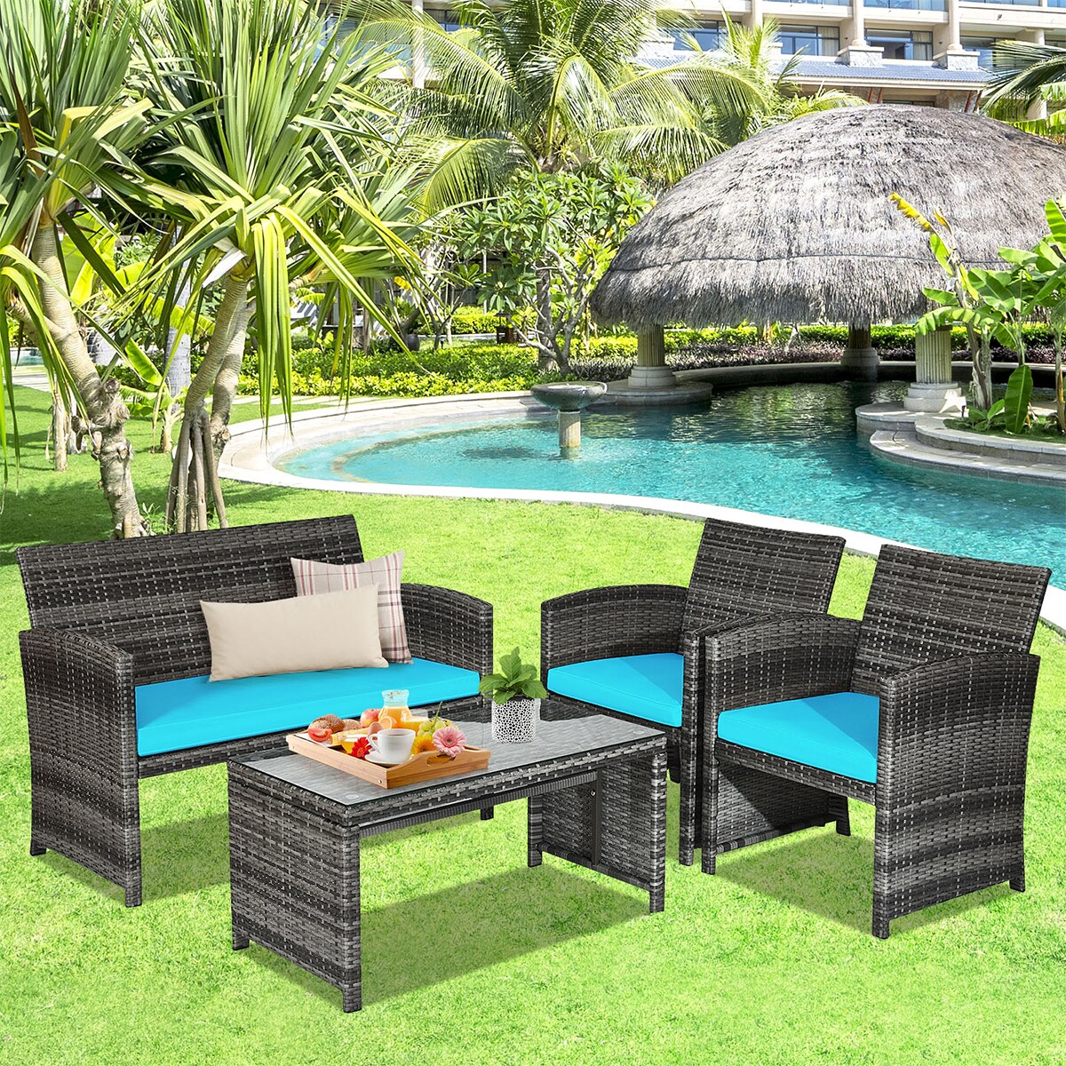 WELLFOR OUJ63238TU Patio-Conversation-Sets - View #8