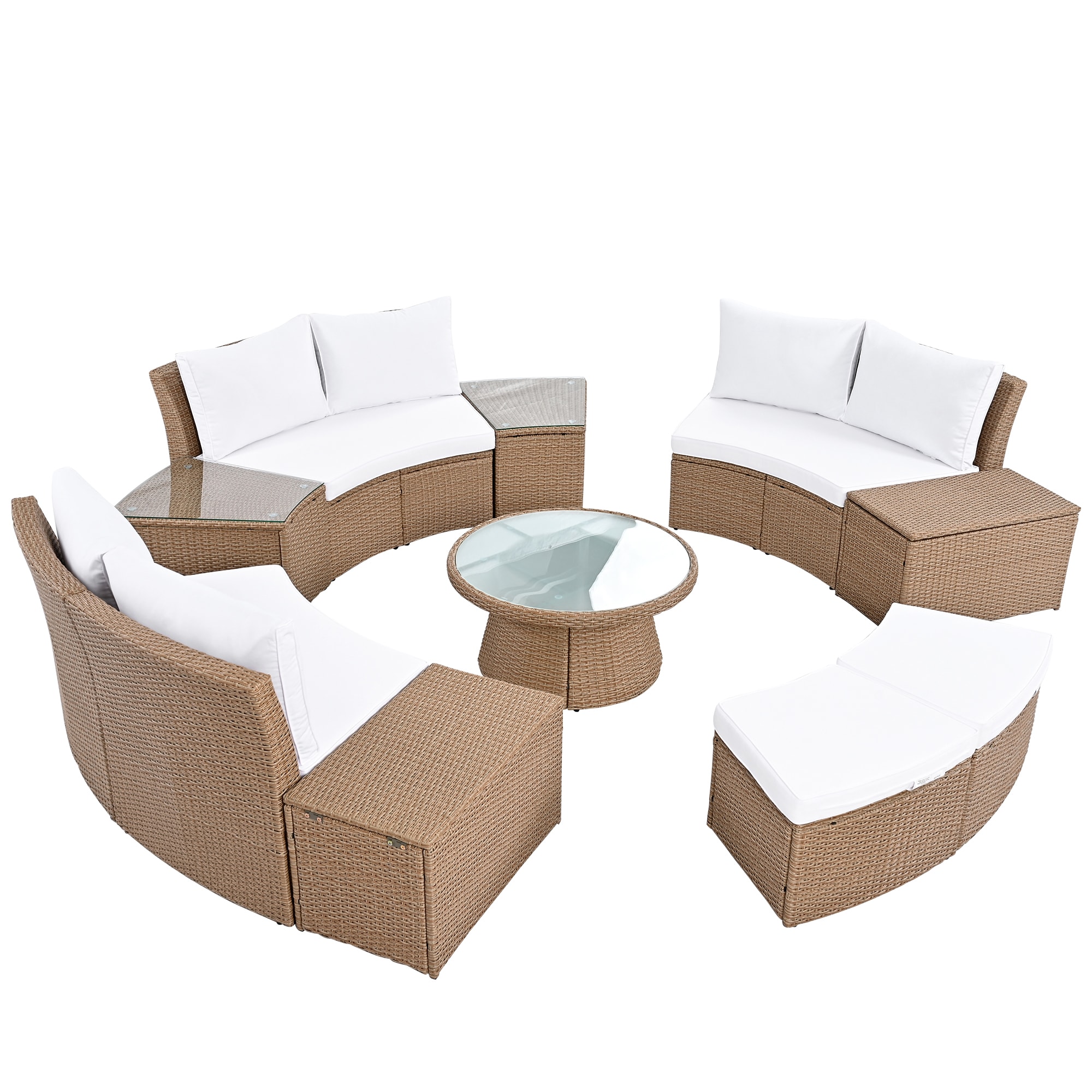 SINOFURN SYA020352BG Patio-Conversation-Sets - View #3
