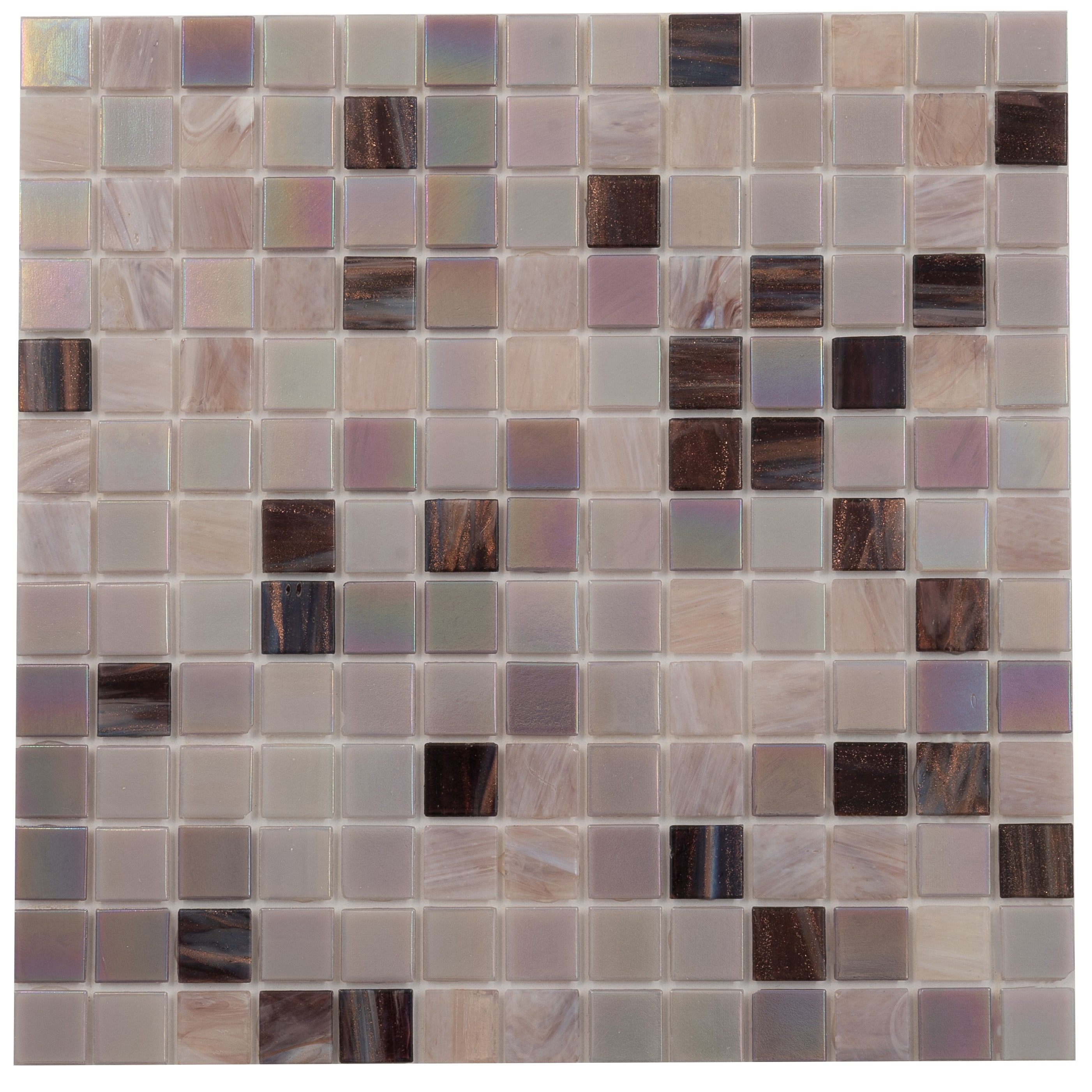 Apollo Tile Skosh Foxy Pink 11-1/2-in x 11-1/2-in Glossy Glass Uniform Squares Floor and Wall Tile (18.69-sq. ft/ Carton)